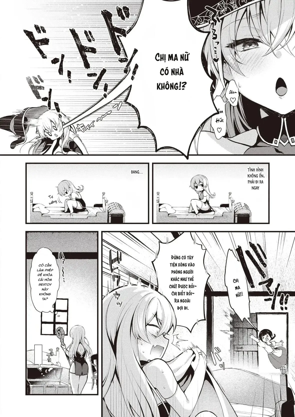 HentaiVN.net - Ảnh 3 - Địt ả phù thủy! [The witch secret] - Oneshot