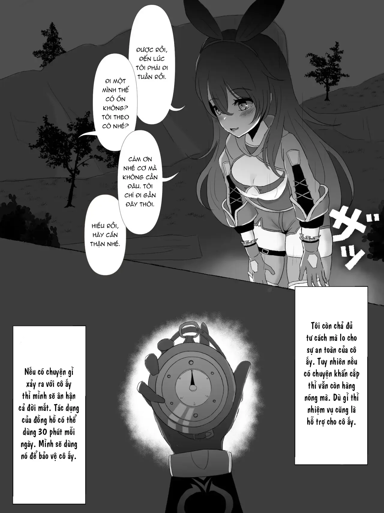 HentaiVN.net - Ảnh 13 - Genshin - Ngưng Đọng Thời Gian! [Genshin Jikan - Time Stop] - Part 1+2