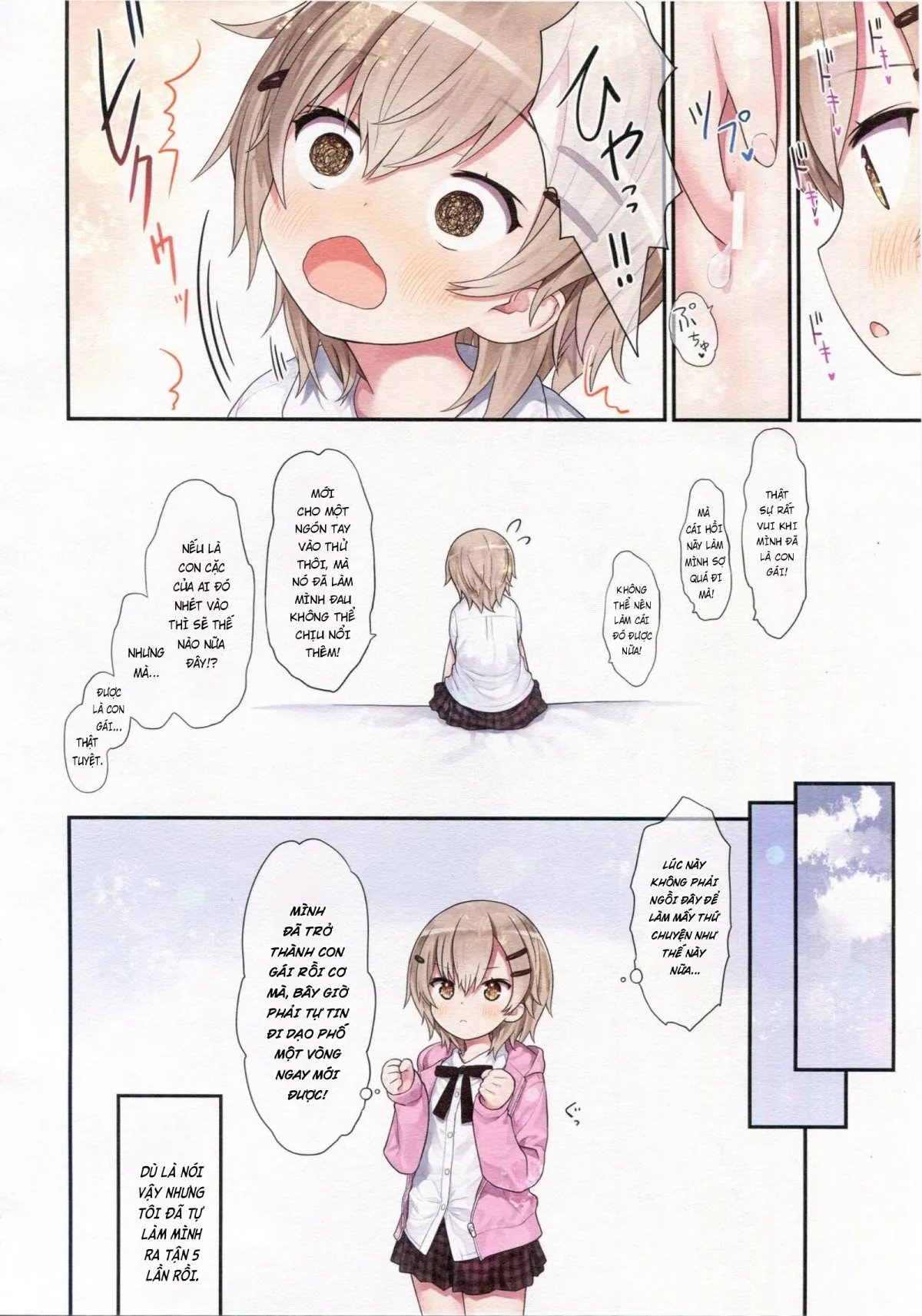 HentaiVN.net - Ảnh 11 - Ryou-chan Sa Ngã khi Trở thành con Gái [TS Shoujo Ryou-chan no Mesu Ochi] - Ngọt.