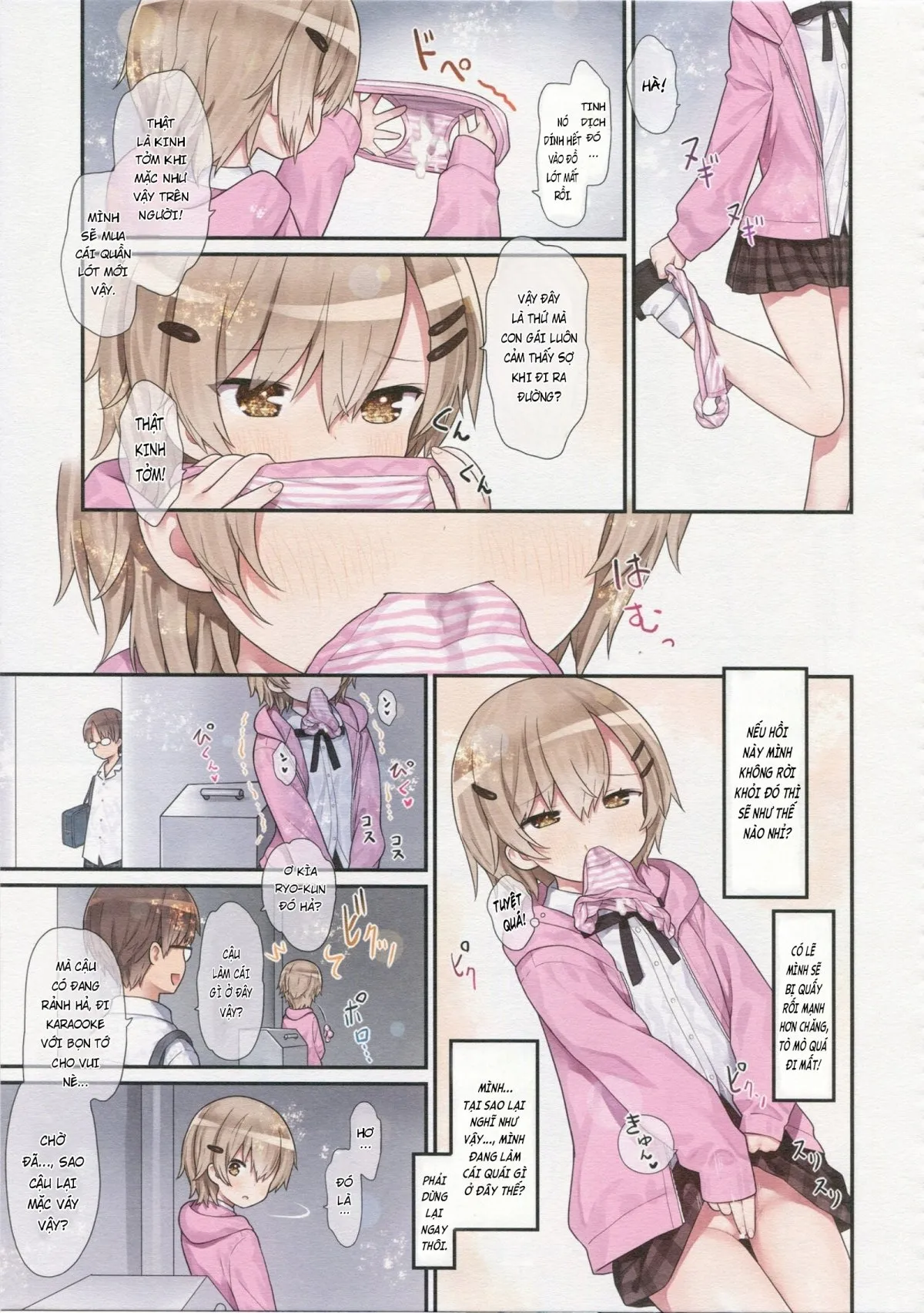HentaiVN.net - Ảnh 20 - Ryou-chan Sa Ngã khi Trở thành con Gái [TS Shoujo Ryou-chan no Mesu Ochi] - Ngọt.