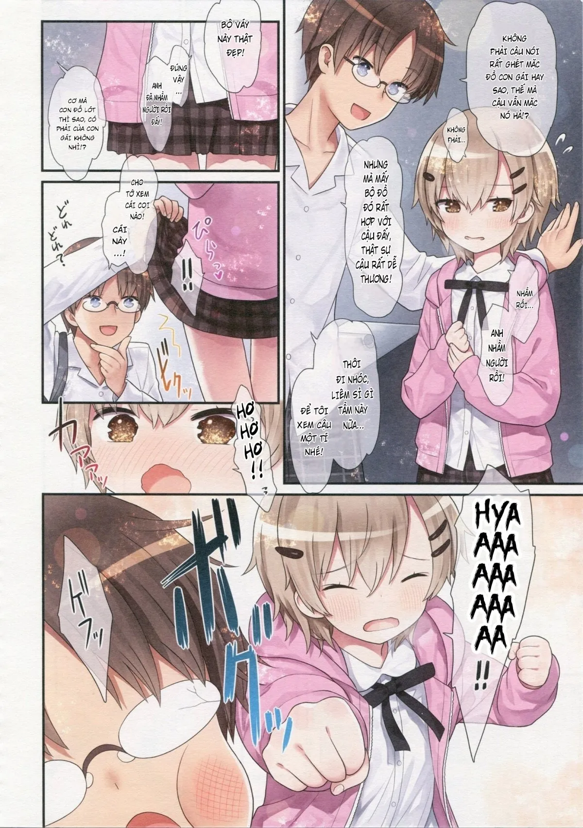 HentaiVN.net - Ảnh 21 - Ryou-chan Sa Ngã khi Trở thành con Gái [TS Shoujo Ryou-chan no Mesu Ochi] - Ngọt.