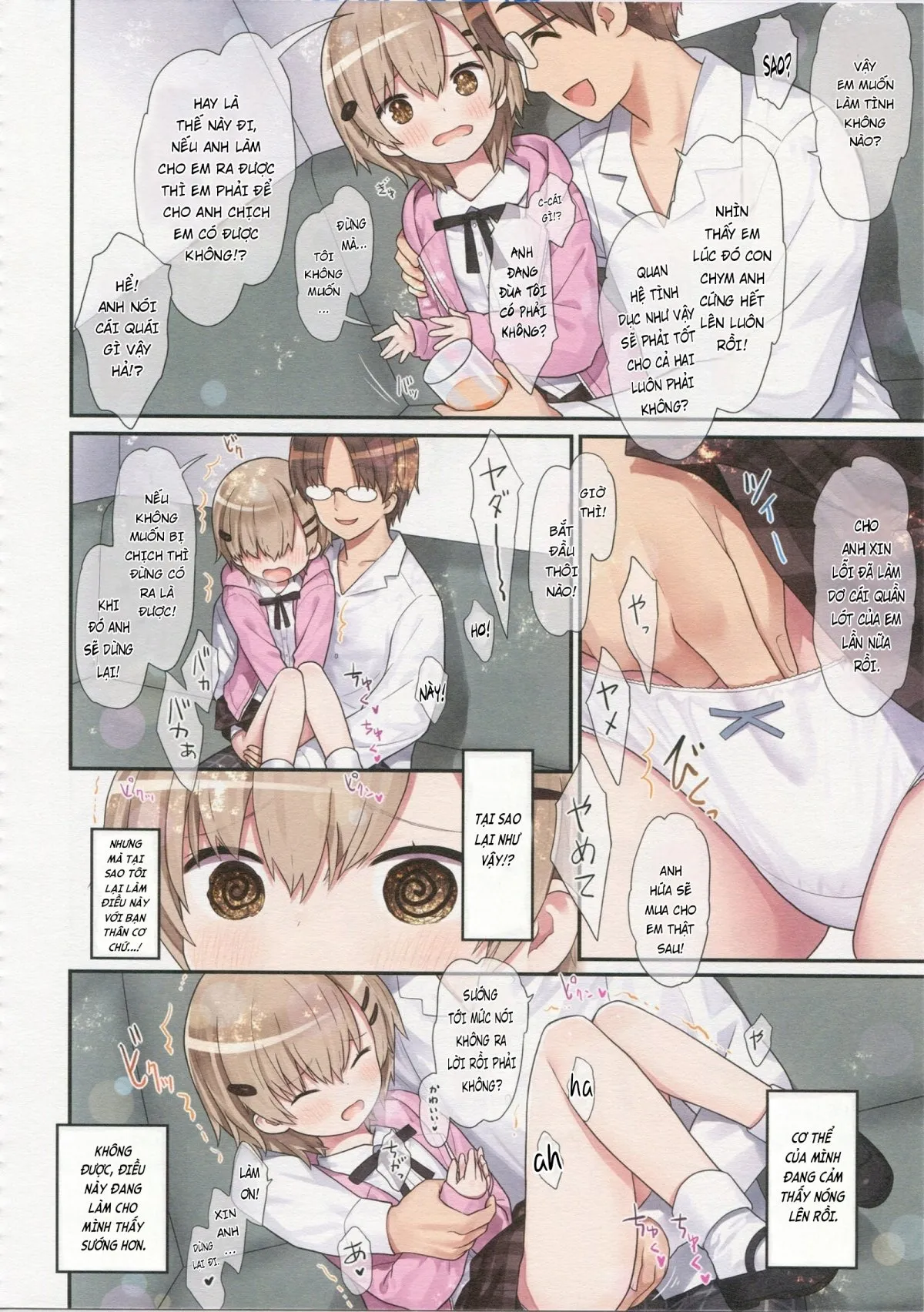 HentaiVN.net - Ảnh 23 - Ryou-chan Sa Ngã khi Trở thành con Gái [TS Shoujo Ryou-chan no Mesu Ochi] - Ngọt.
