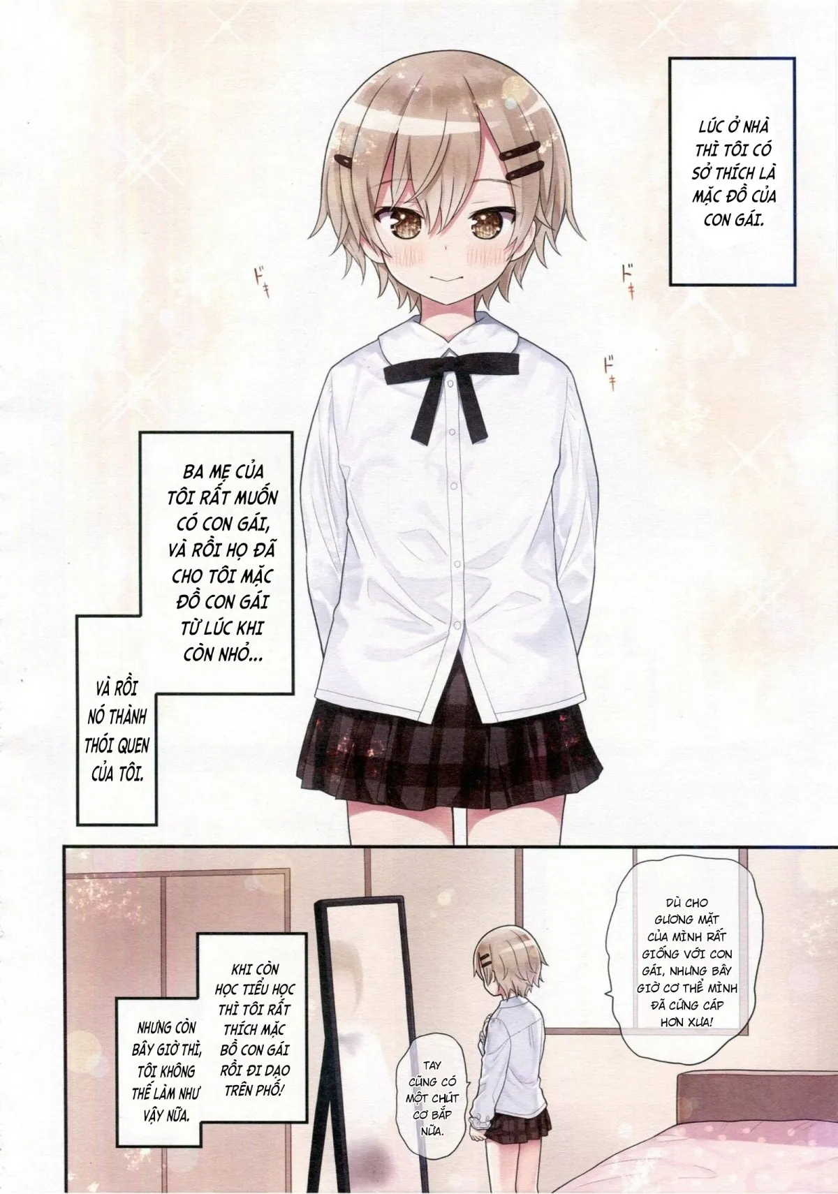 HentaiVN.net - Ảnh 5 - Ryou-chan Sa Ngã khi Trở thành con Gái [TS Shoujo Ryou-chan no Mesu Ochi] - Ngọt.