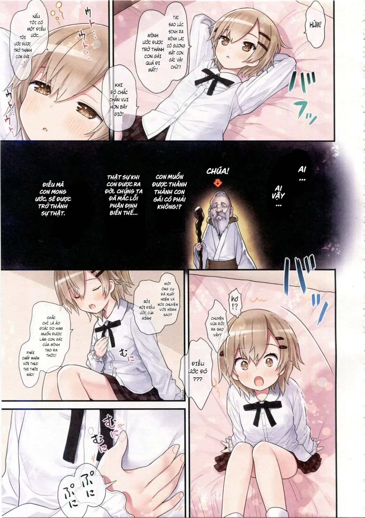 HentaiVN.net - Ảnh 6 - Ryou-chan Sa Ngã khi Trở thành con Gái [TS Shoujo Ryou-chan no Mesu Ochi] - Ngọt.
