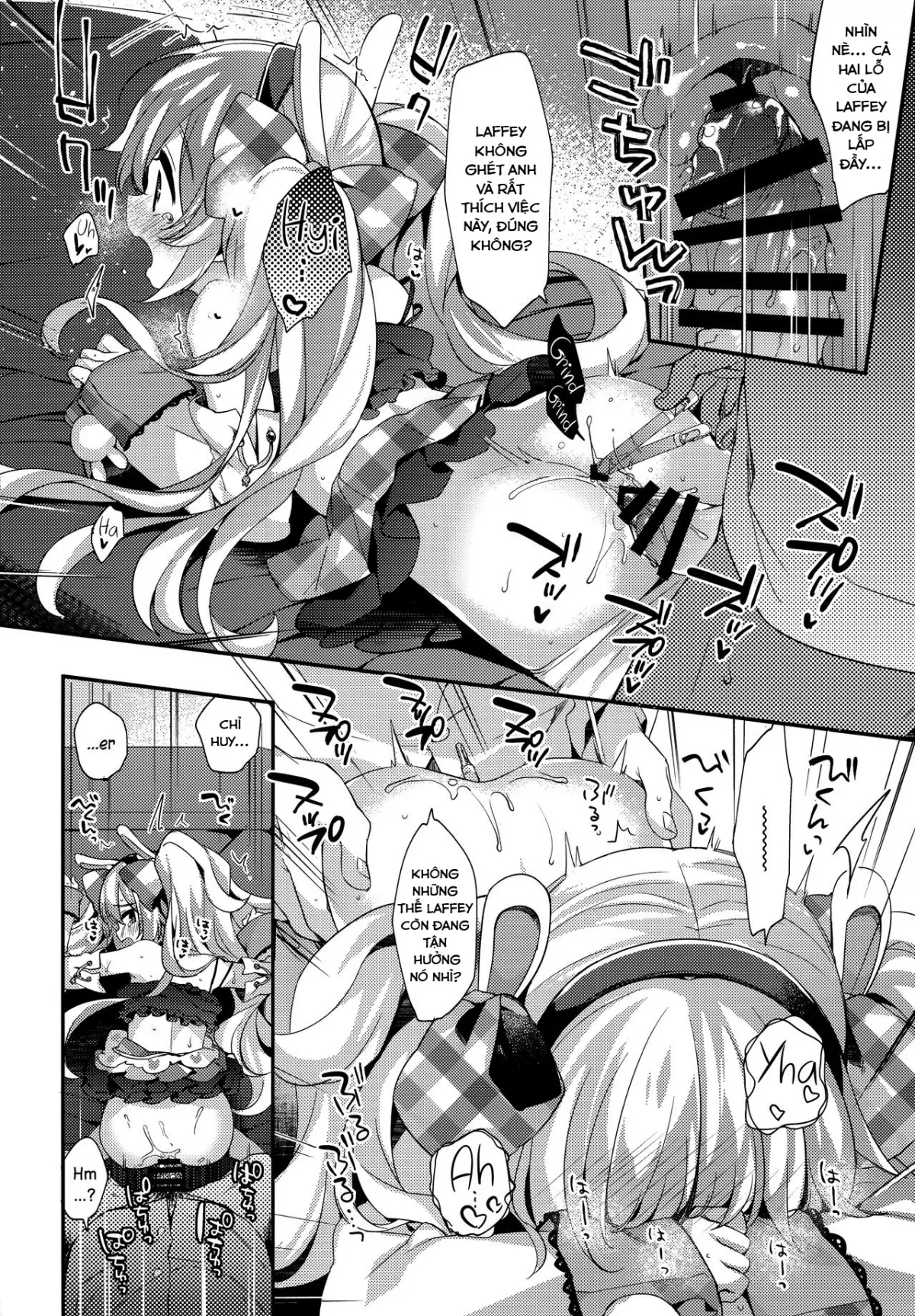 HentaiVN.net - Ảnh 14 - Chỉ huy của tôi là kẻ biến thái (Azur Lane) [Ganbaru Laffey wa Gohoubi ga Hoshiin da yo] - Oneshot