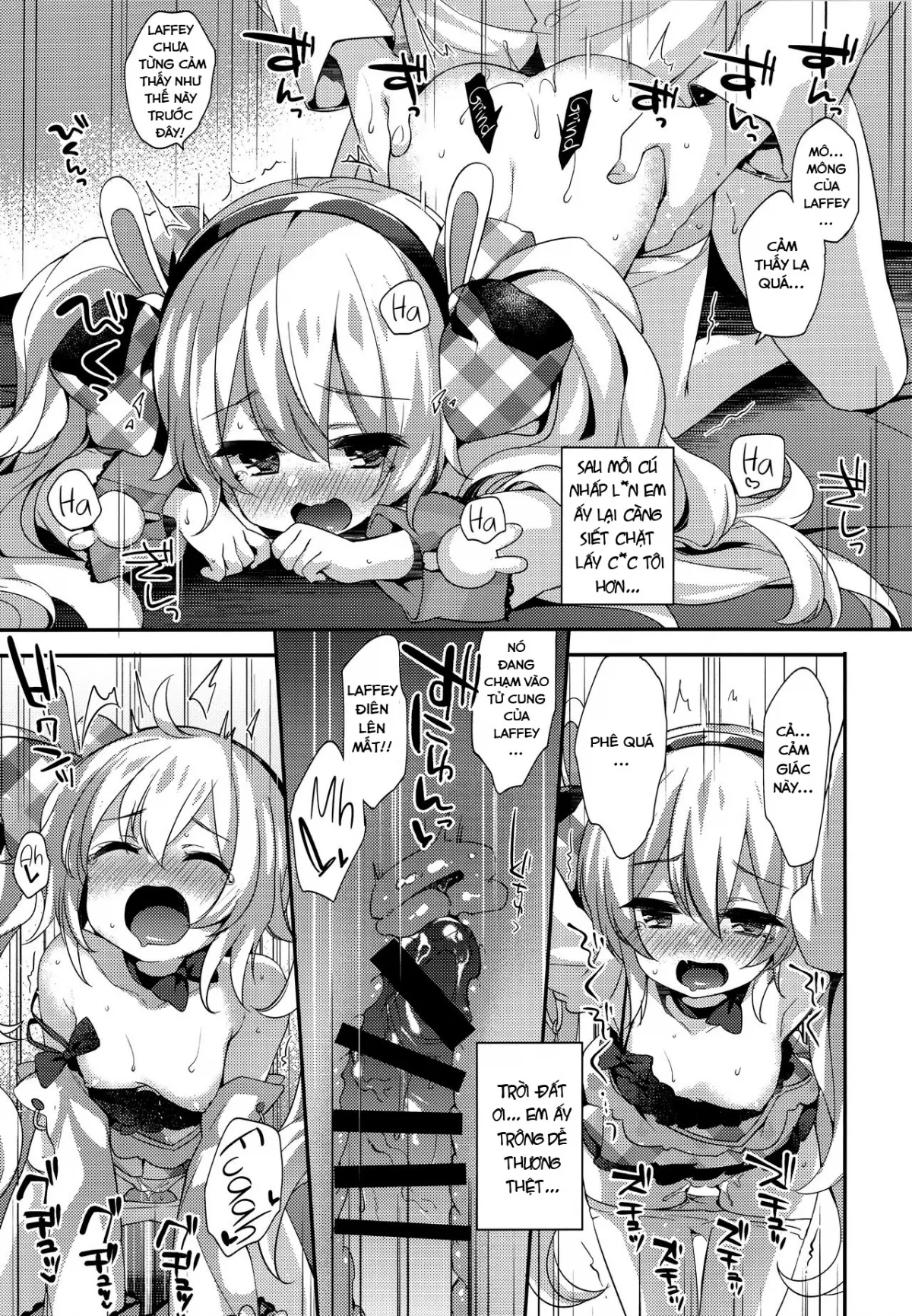 HentaiVN.net - Ảnh 15 - Chỉ huy của tôi là kẻ biến thái (Azur Lane) [Ganbaru Laffey wa Gohoubi ga Hoshiin da yo] - Oneshot