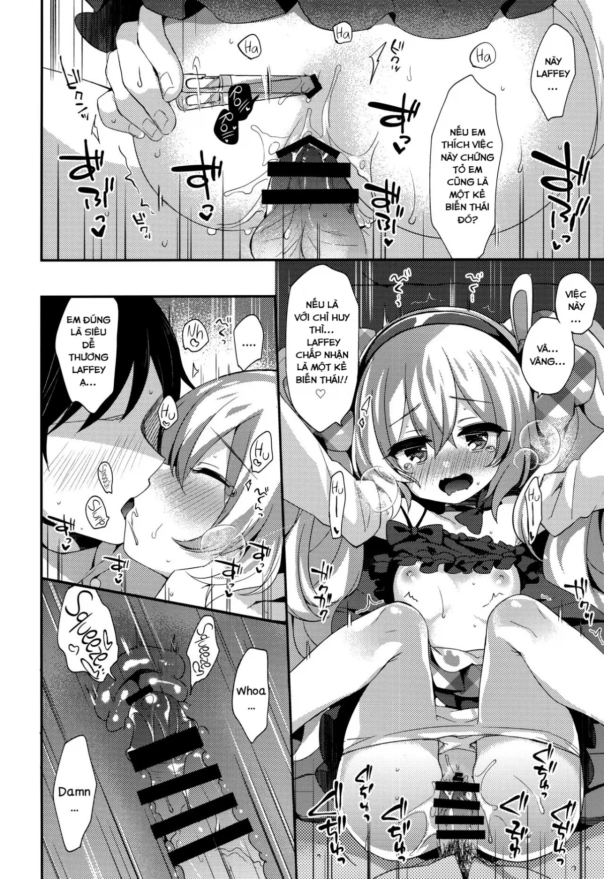 HentaiVN.net - Ảnh 16 - Chỉ huy của tôi là kẻ biến thái (Azur Lane) [Ganbaru Laffey wa Gohoubi ga Hoshiin da yo] - Oneshot