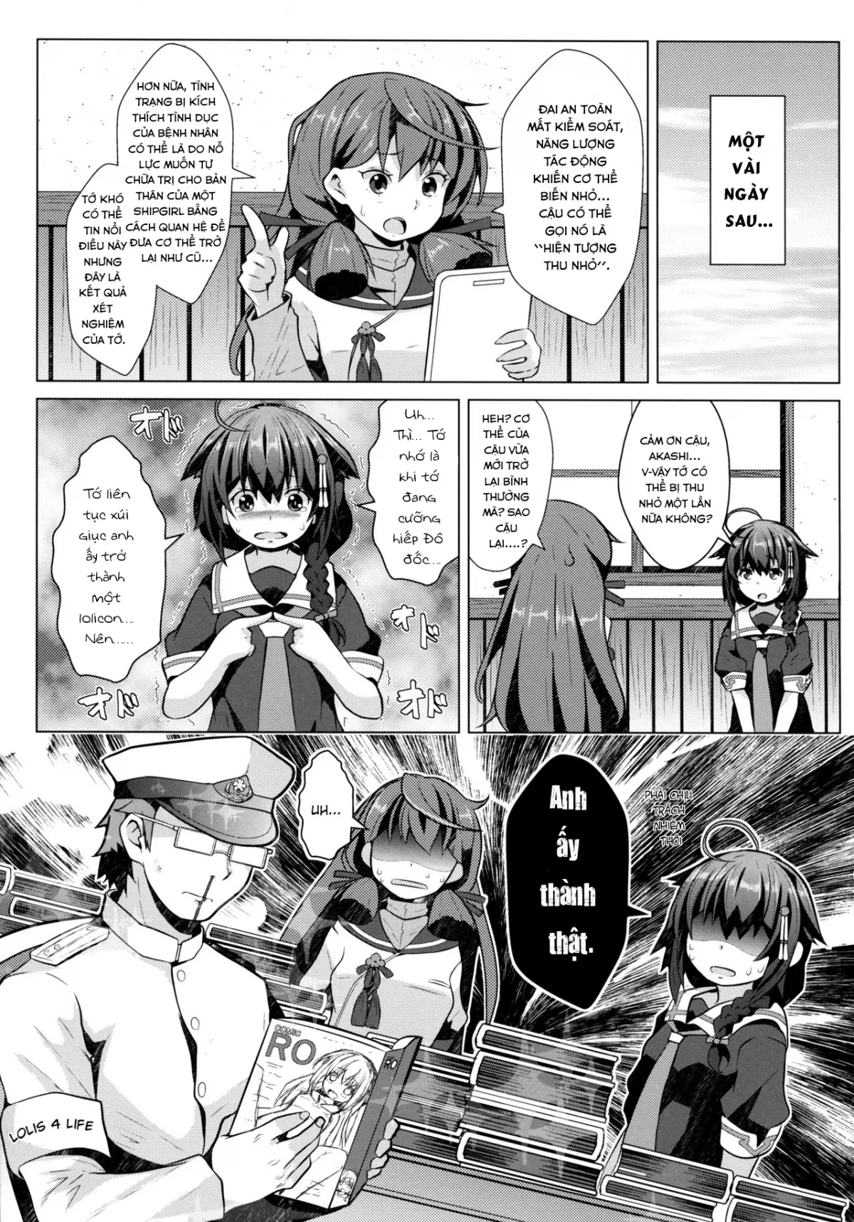 HentaiVN.net - Ảnh 17 - Shigure nhỏ bé. [Mini Shigure; Kogata Shigure] - Oneshot