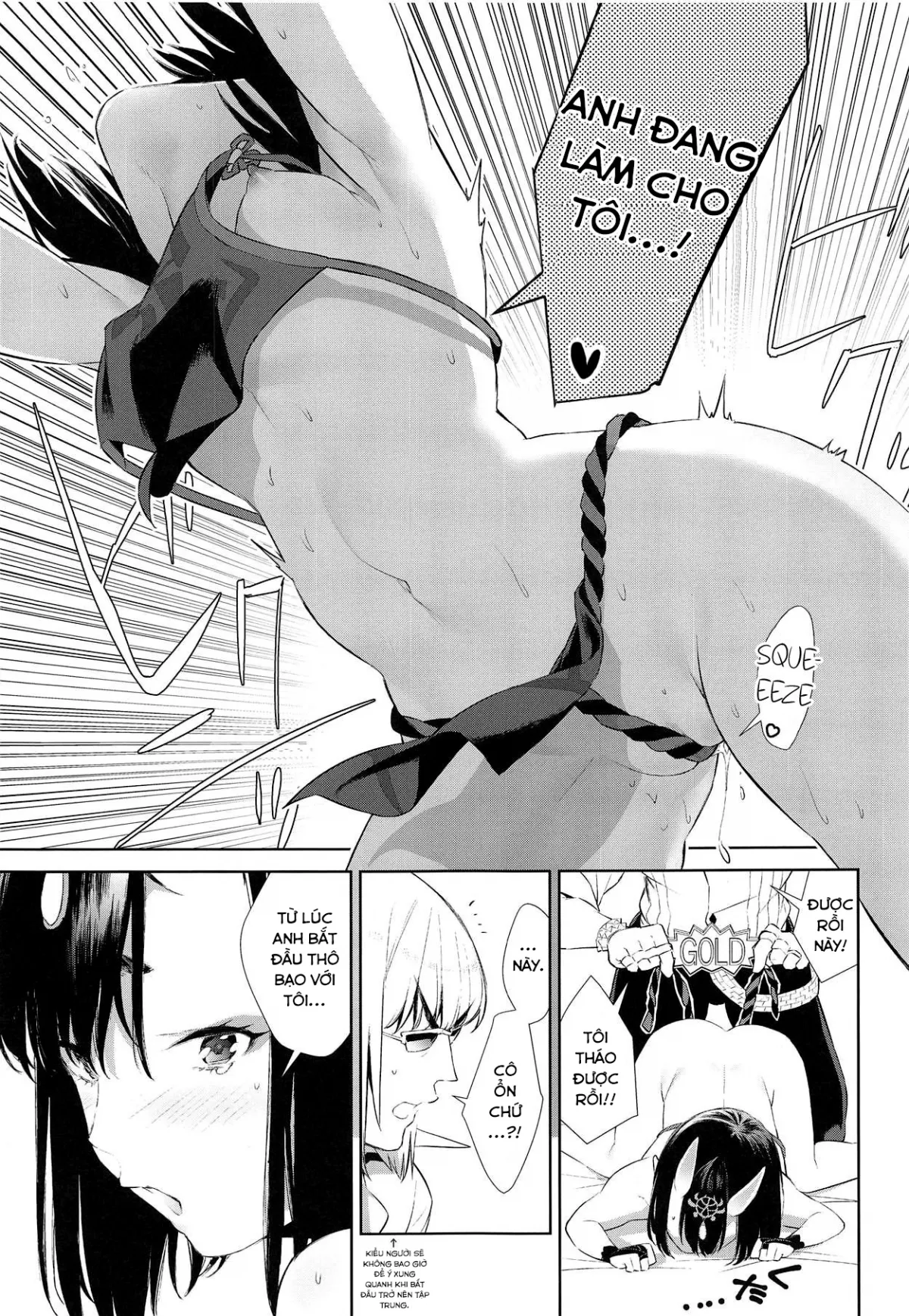 HentaiVN.net - Ảnh 5 - Fundoshi no Shimekata o Kintoki ni Kiite Mita - Oneshot