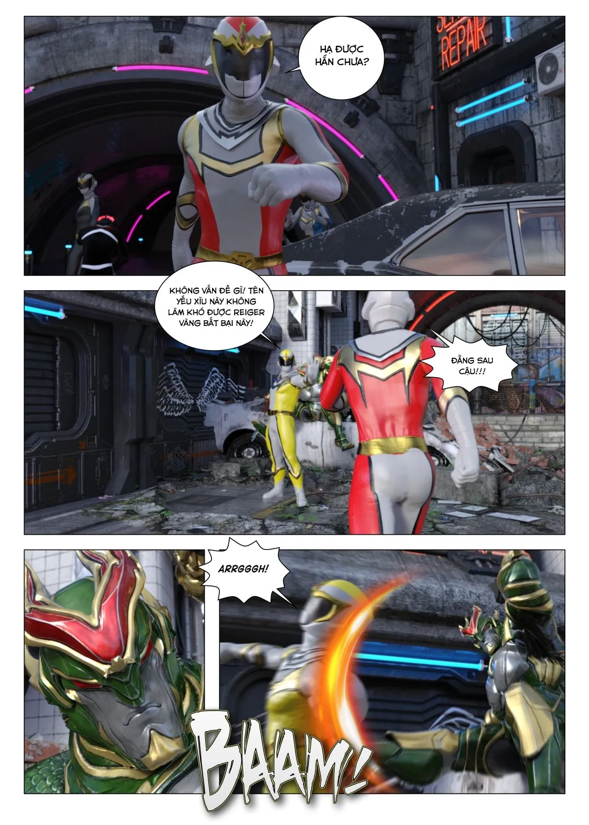 HentaiVN.net - Ảnh 11 - Daireiger V 2 - Chap 2