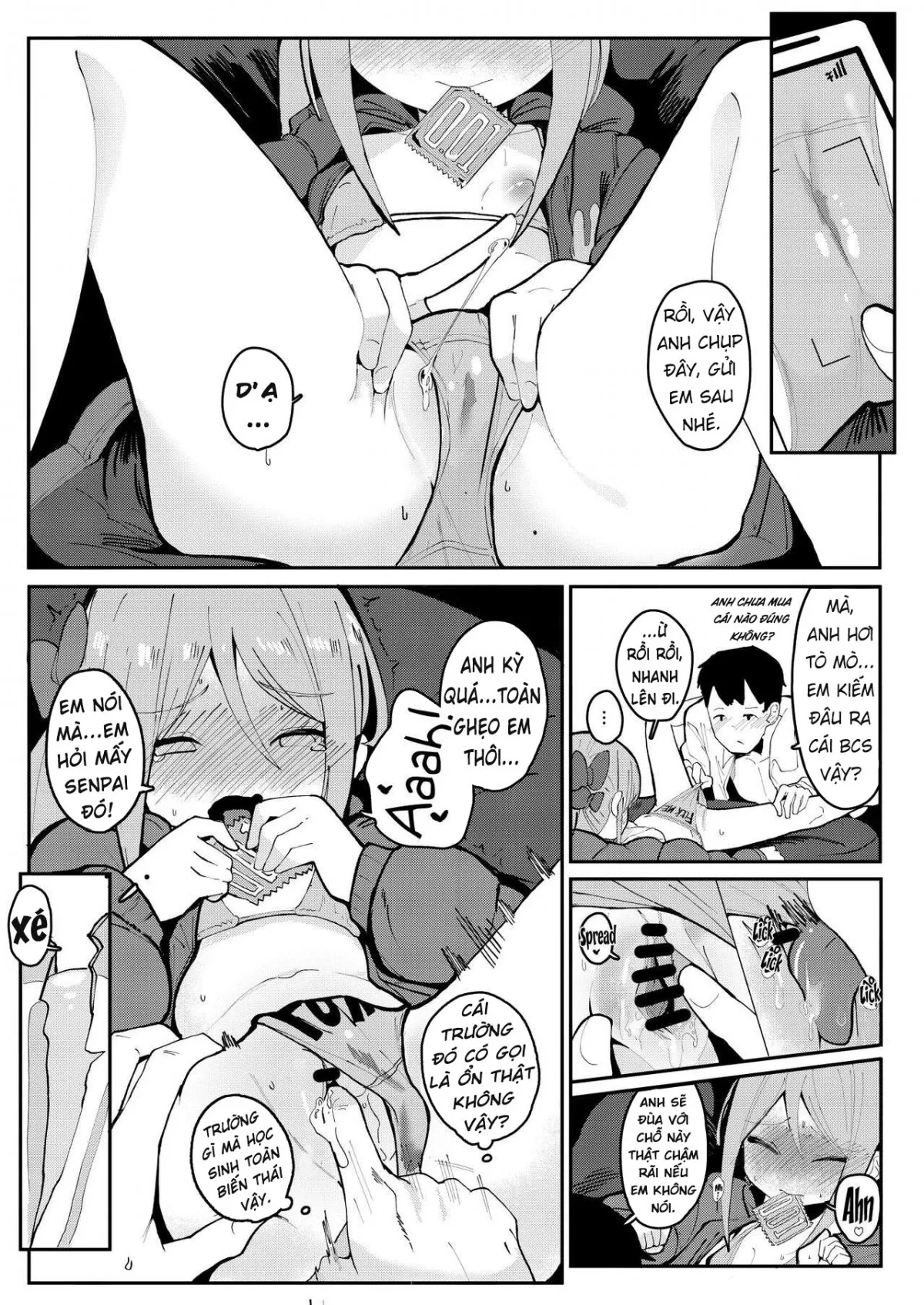 HentaiVN.net - Ảnh 7 - Làm Tình Với Anh NY Gia Sư [Kyou Okaa-San Ni Kakushite Kateikyoushi To Ecchi Shimasu; Today I'll Have Sex Behind With My Home Tutor Behind My Mom's Back] - Oneshot
