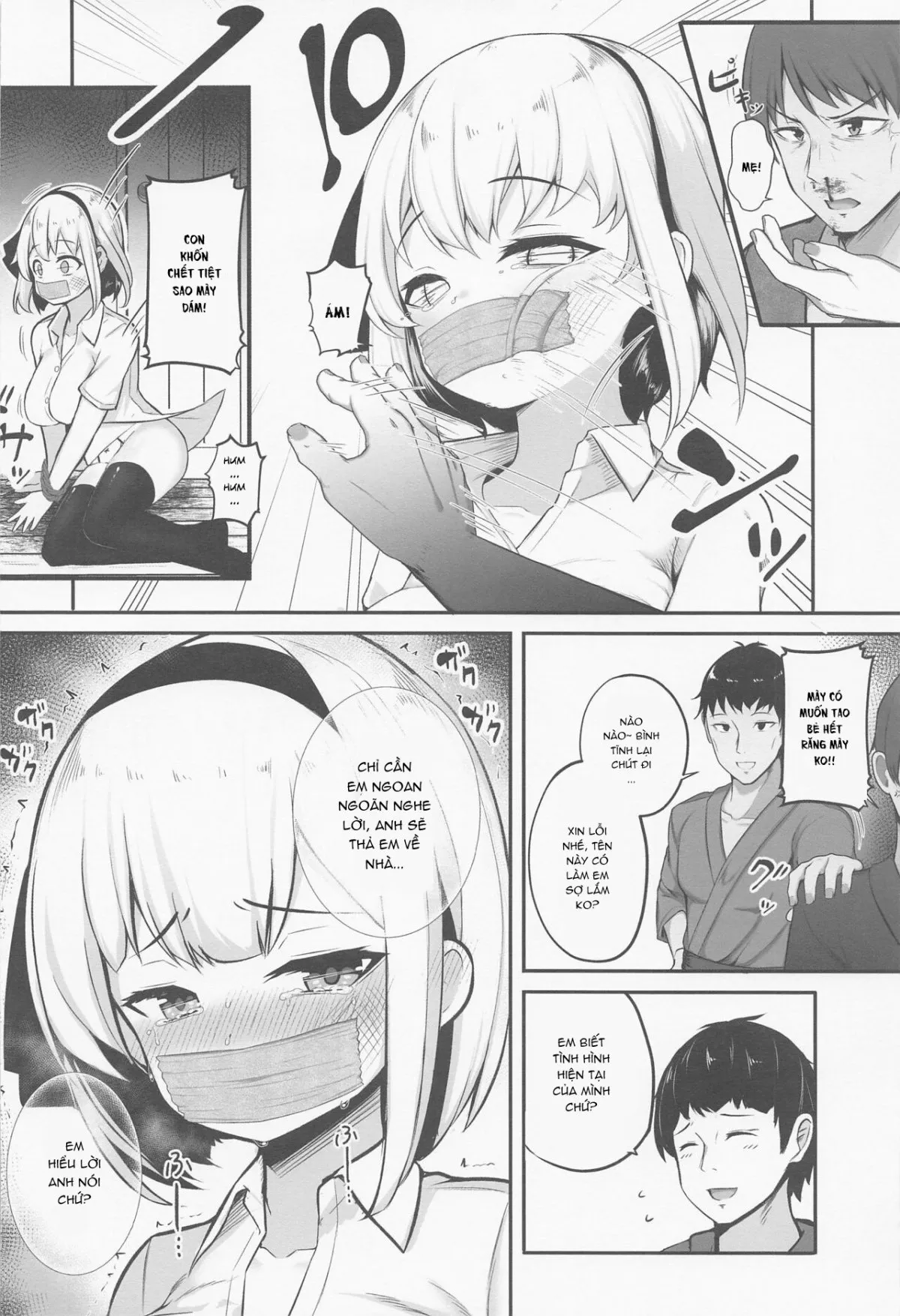HentaiVN.net - Ảnh 3 - Bị bắt cóc hiếp dâm trong núi sâu - Oneshot