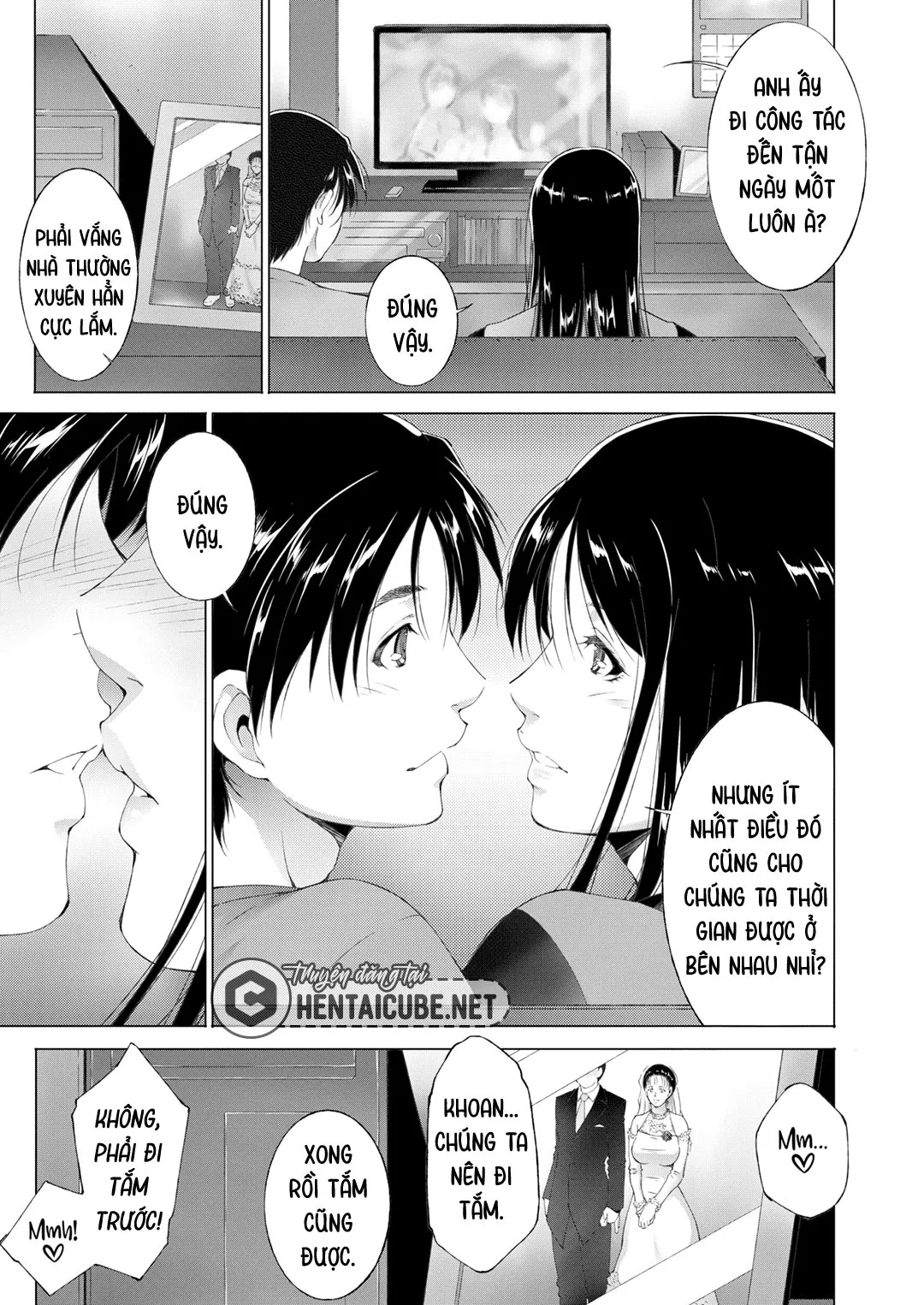 HentaiVN.net - Ảnh 4 - Cuộc hôn nhân che đậy - Oneshot