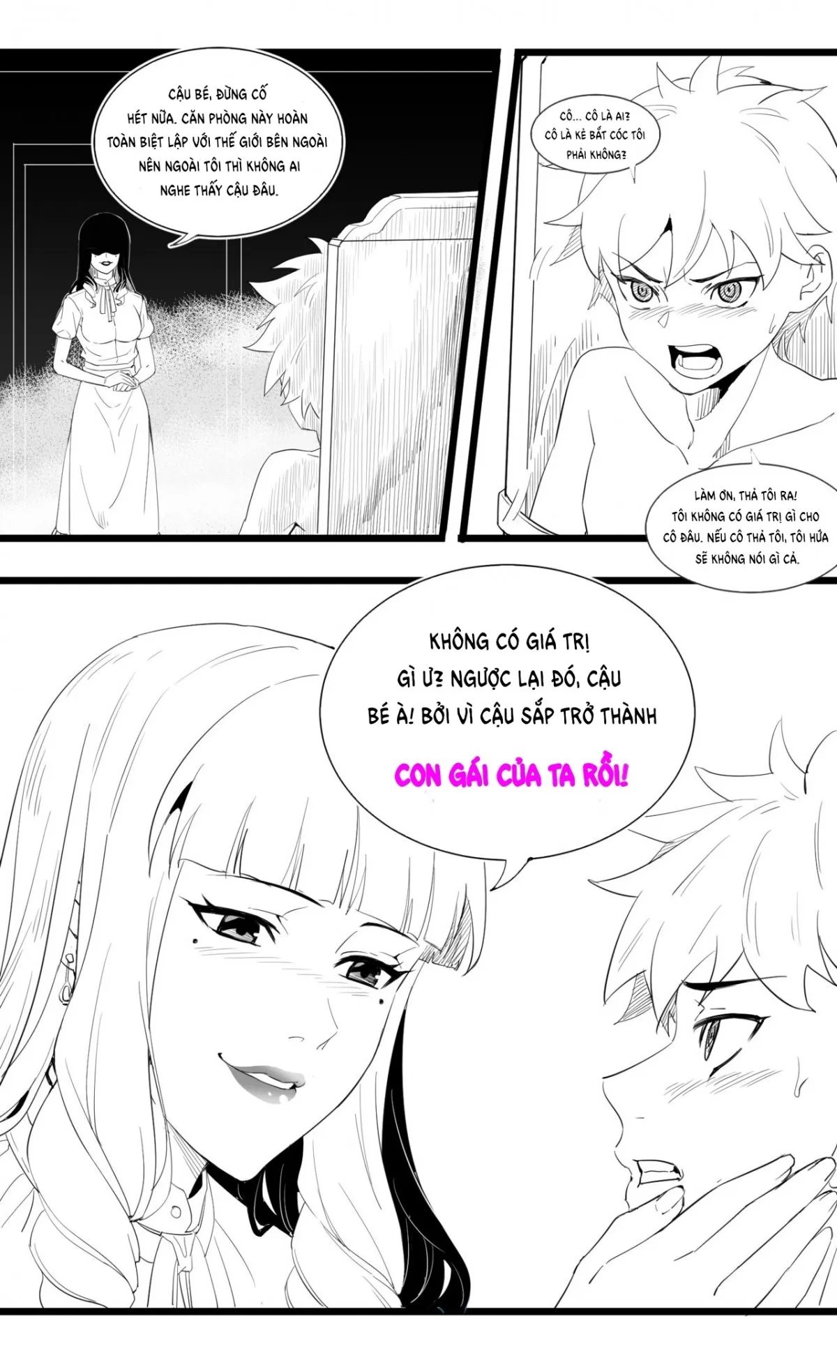 HentaiVN.net - Ảnh 11 - Trở Thành Con Gái [Become Daughters] - Chap 1+2+3
