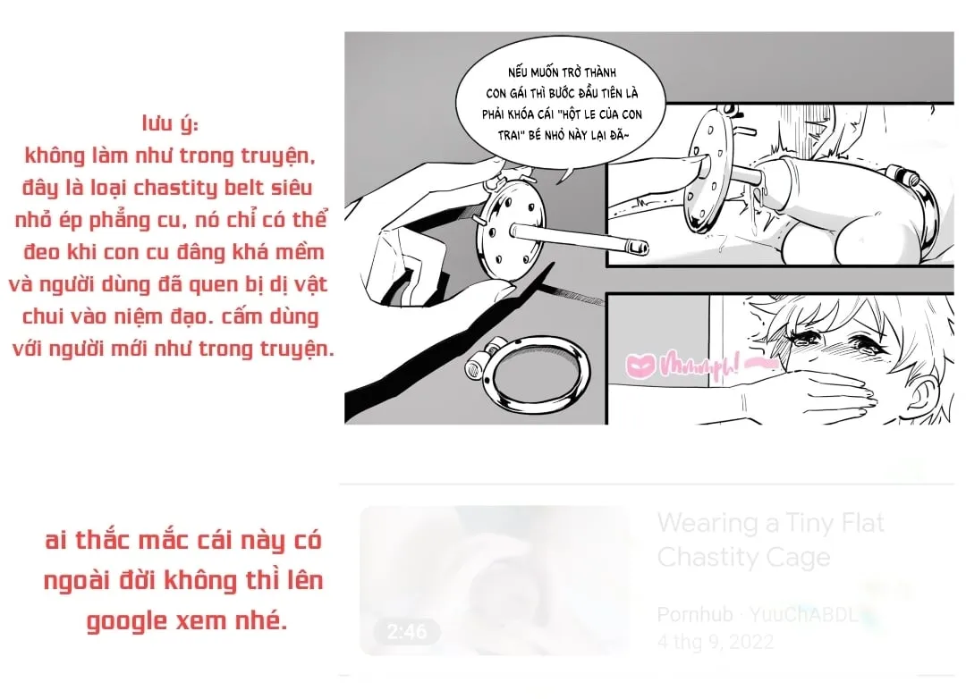 HentaiVN.net - Ảnh 20 - Trở Thành Con Gái [Become Daughters] - Chap 1+2+3