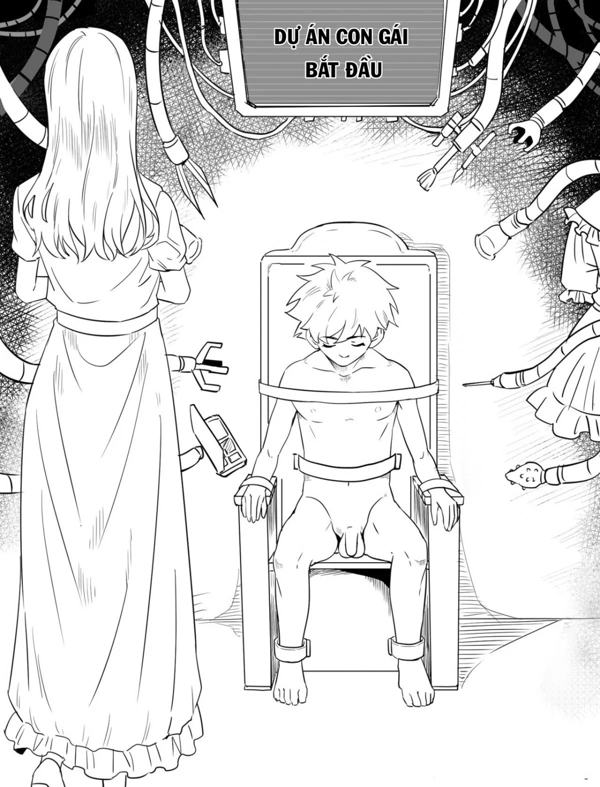 HentaiVN.net - Ảnh 9 - Trở Thành Con Gái [Become Daughters] - Chap 1+2+3