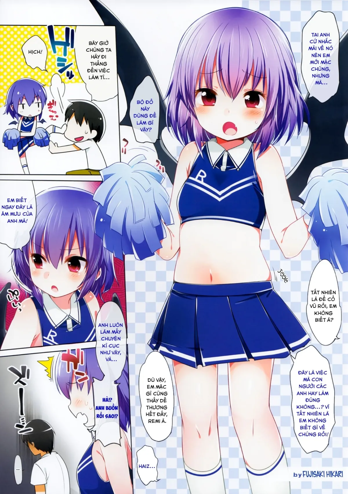 HentaiVN.net - Ảnh 3 - Cổ vũ cho anh yêu! [Cheek!] - Oneshot