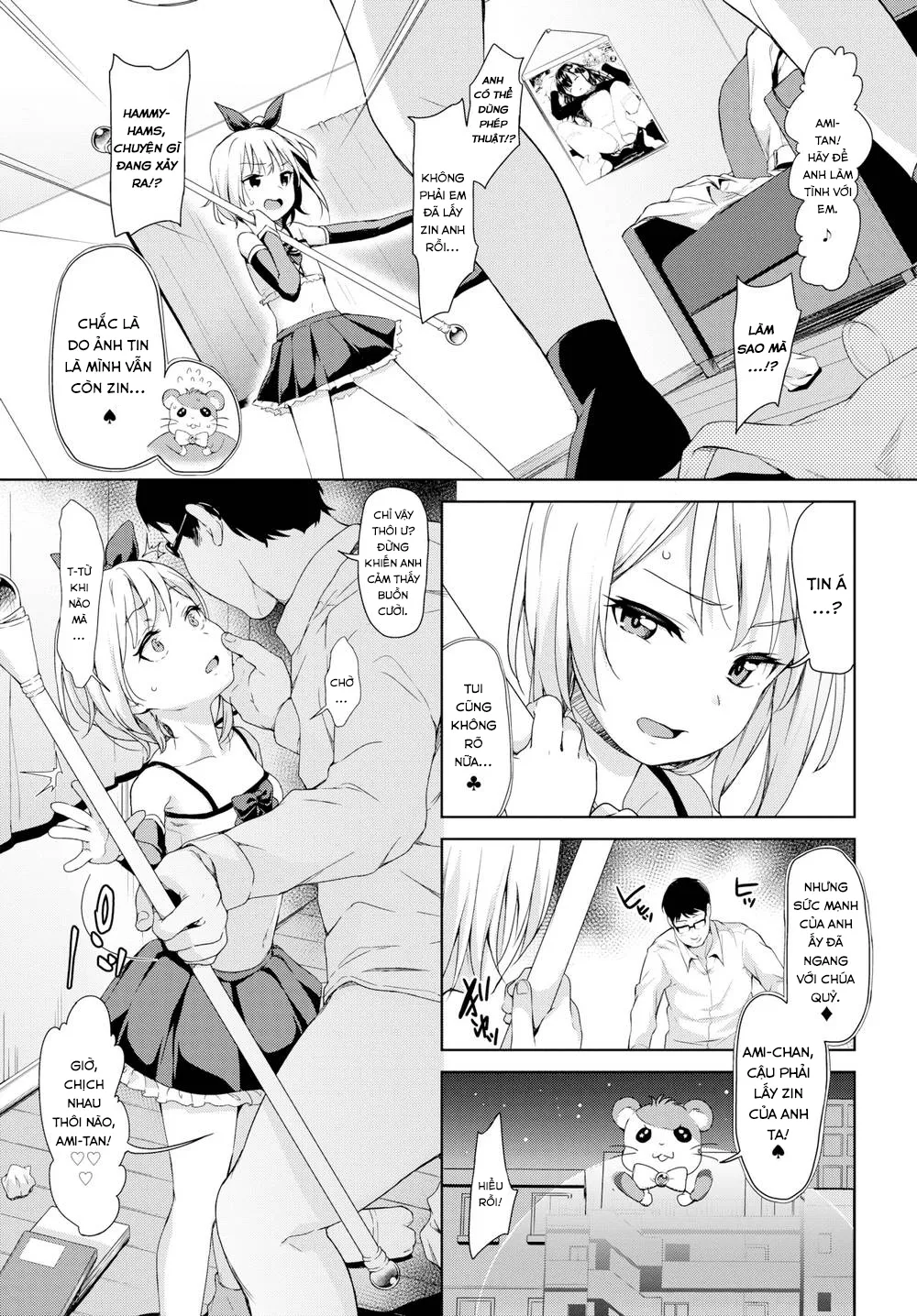 HentaiVN.net - Ảnh 7 - Công Việc Của Cô Gái Phép Thuật [A Magical Girl's Job; A Magical Girls Job; A Magical Girl Job] - Oneshot