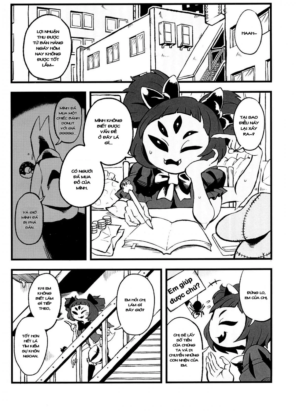 HentaiVN.net - Ảnh 3 - Midnight Muffet Live (Undertale) [Mayonaka no Muffet Live] - Oneshot