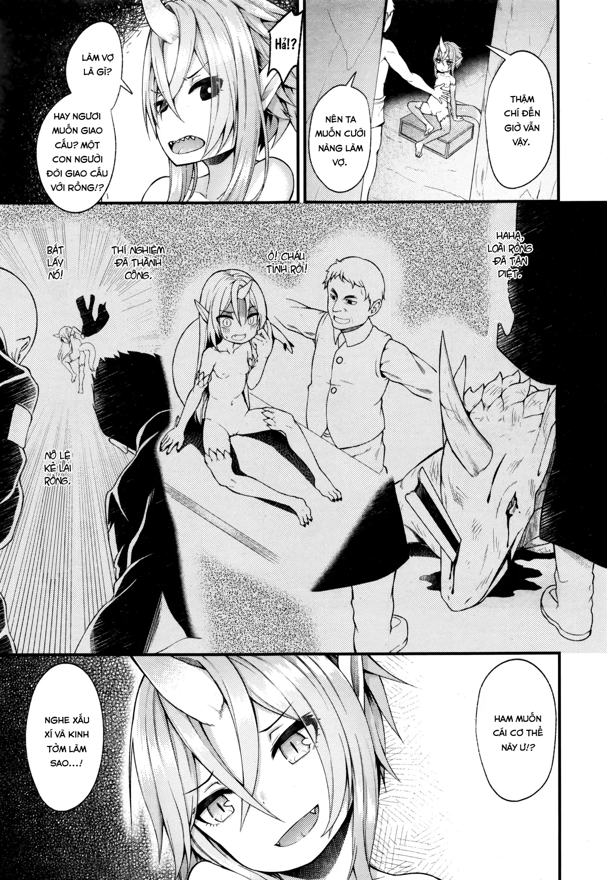 HentaiVN.net - Ảnh 4 - Drachen Geschrei [Dragon's Roar] - Oneshot