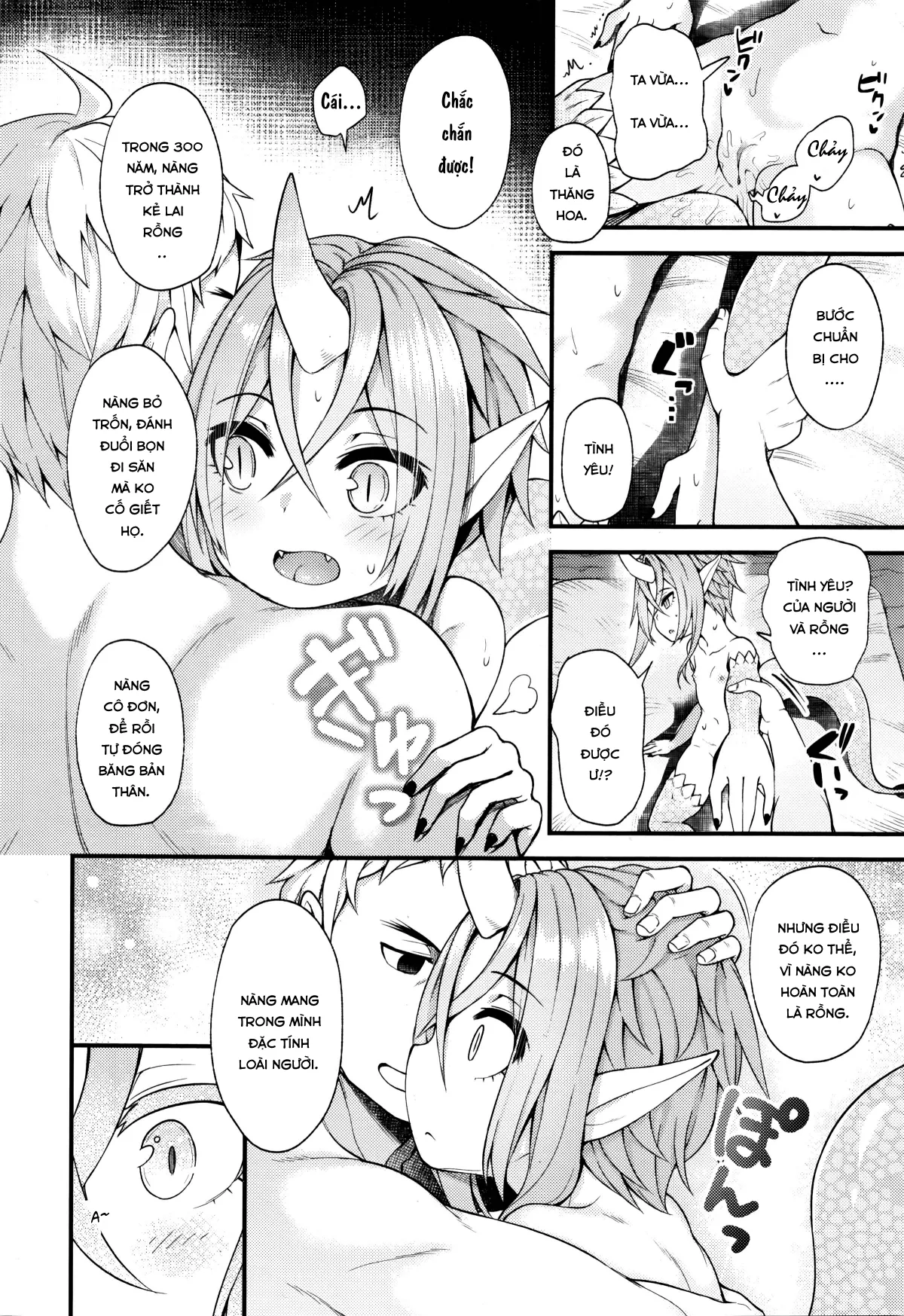 HentaiVN.net - Ảnh 7 - Drachen Geschrei [Dragon's Roar] - Oneshot