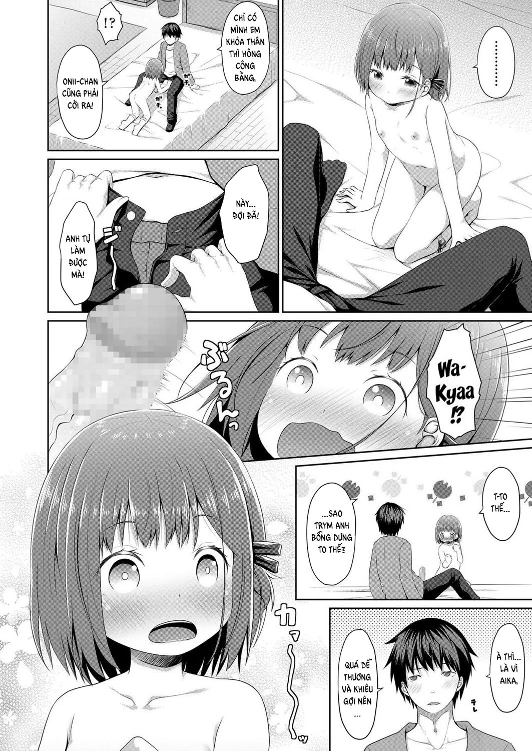 HentaiVN.net - Ảnh 7 - Precocious Elementary-Schooler Immature Little-Sister [Susundeiru JS Okureta Imouto] - Oneshot