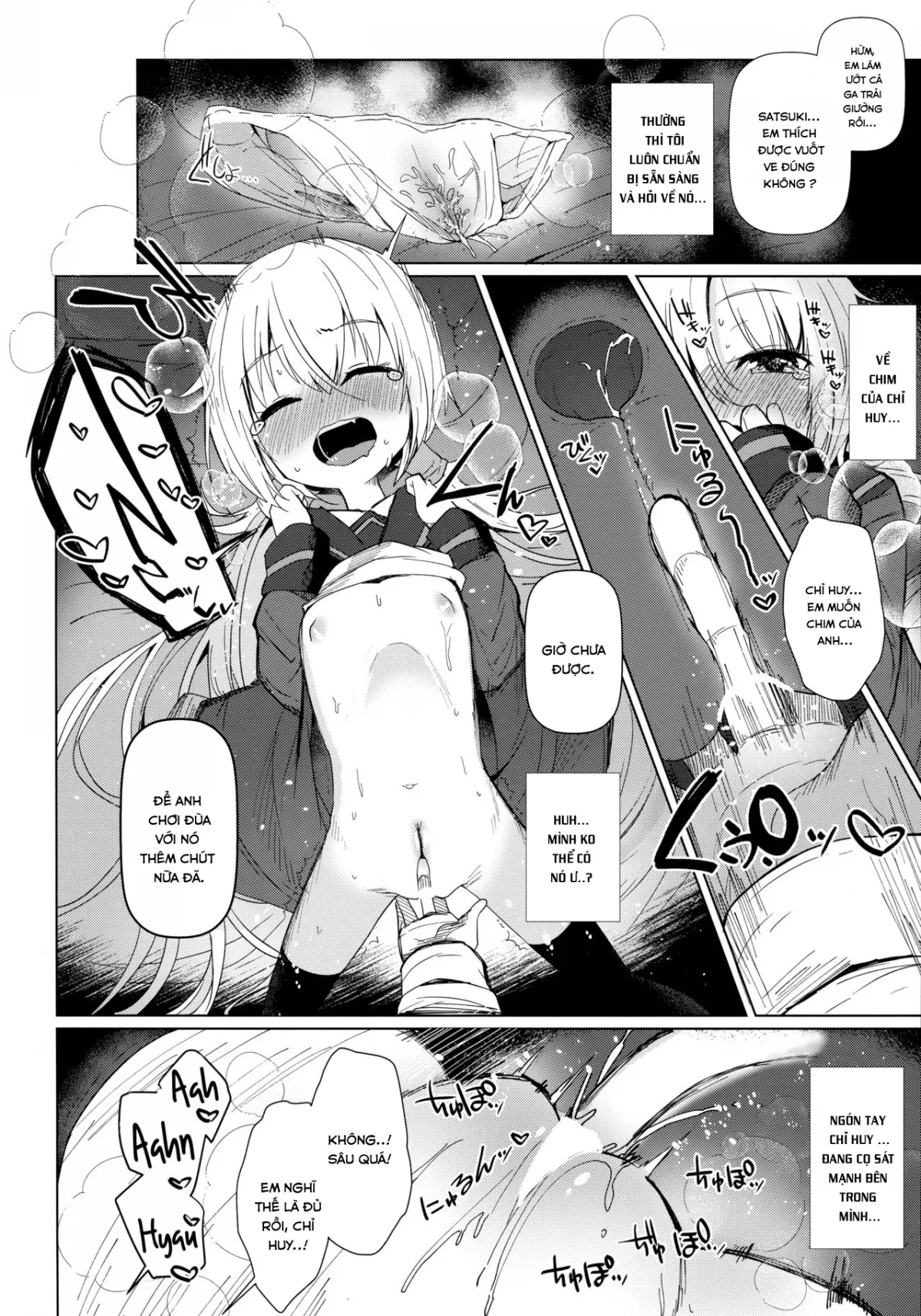 HentaiVN.net - Ảnh 9 - Satsuki AiAiAi Yukkuri Ecchi [Kantai Collection; Mentei Dokoro] - Oneshot