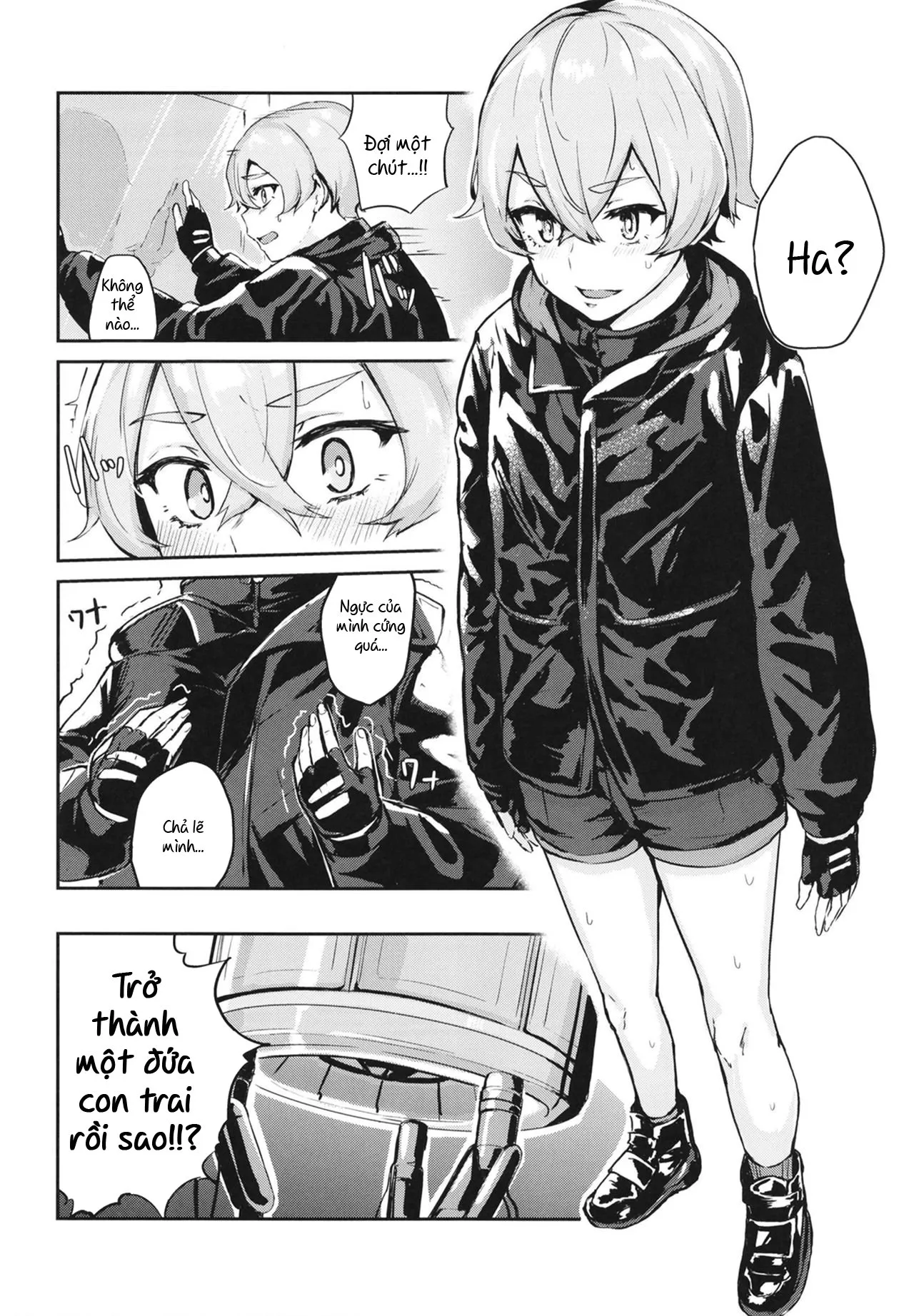 HentaiVN.net - Ảnh 6 - Tự địt chính mình [45XY45] - Oneshot