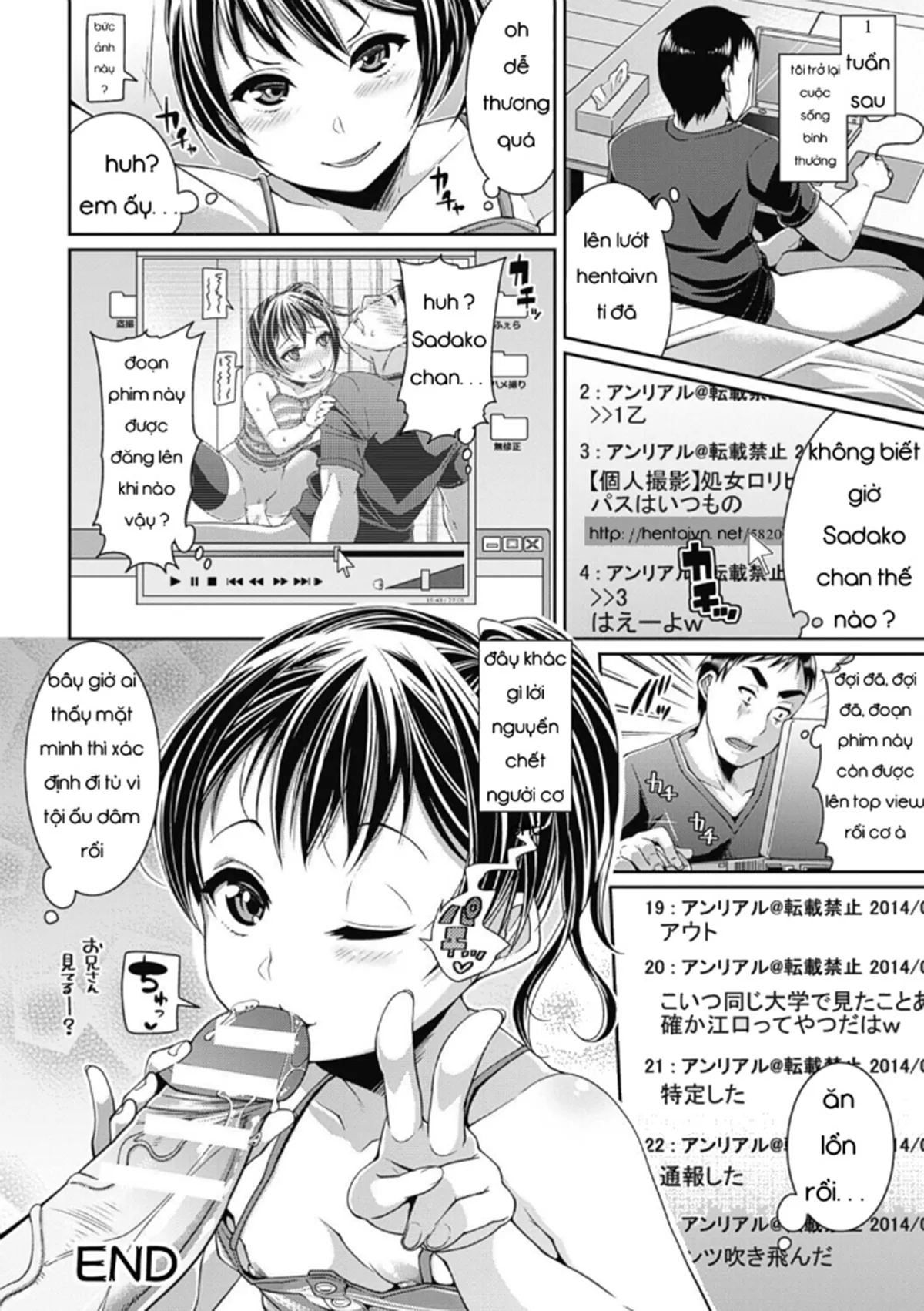 HentaiVN.net - Ảnh 12 - Toshi Densetsu Bitch - Joshikai - Chap 2