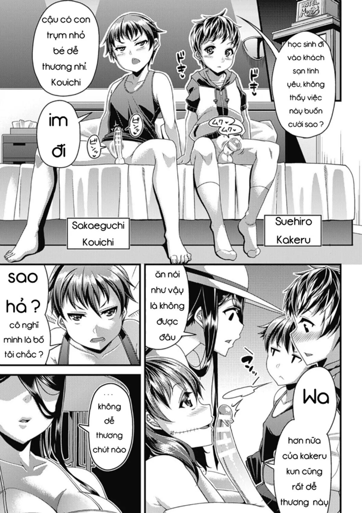 HentaiVN.net - Ảnh 3 - Toshi Densetsu Bitch - Joshikai - Chap 6