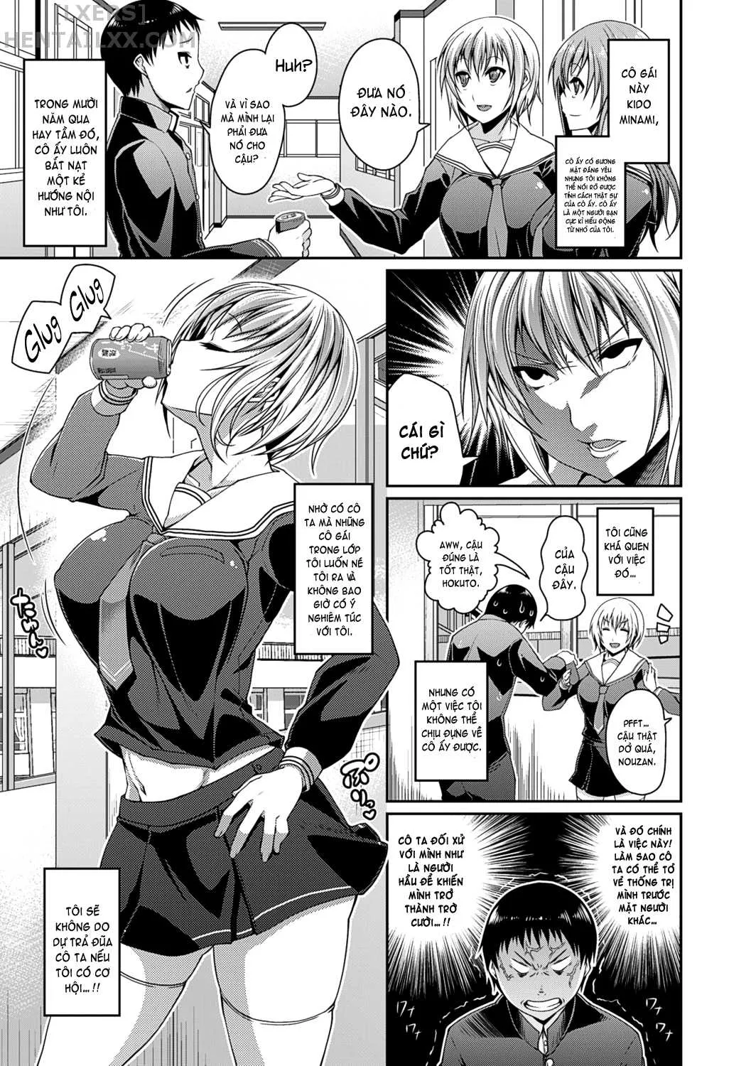 HentaiVN.net - Ảnh 7 - Toshi Densetsu Bitch - Joshikai - Chap 7