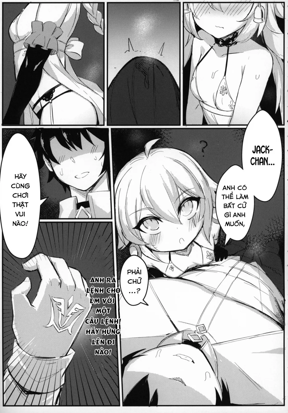 HentaiVN.net - Ảnh 5 - Ầu, Master! [Oh, Master!] - Oneshot ( ͡° ͜ʖ ͡°)