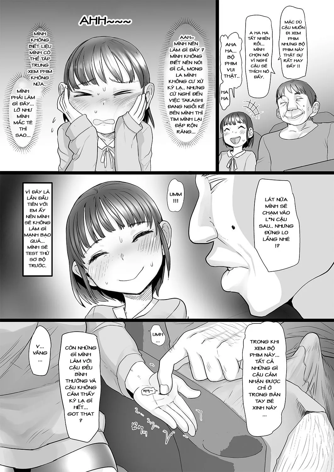 HentaiVN.net - Ảnh 12 - Oji-san wa Saiminjutsu no Chikara de Umarete Hajimete Kanojo ga Dekita - Chap 1