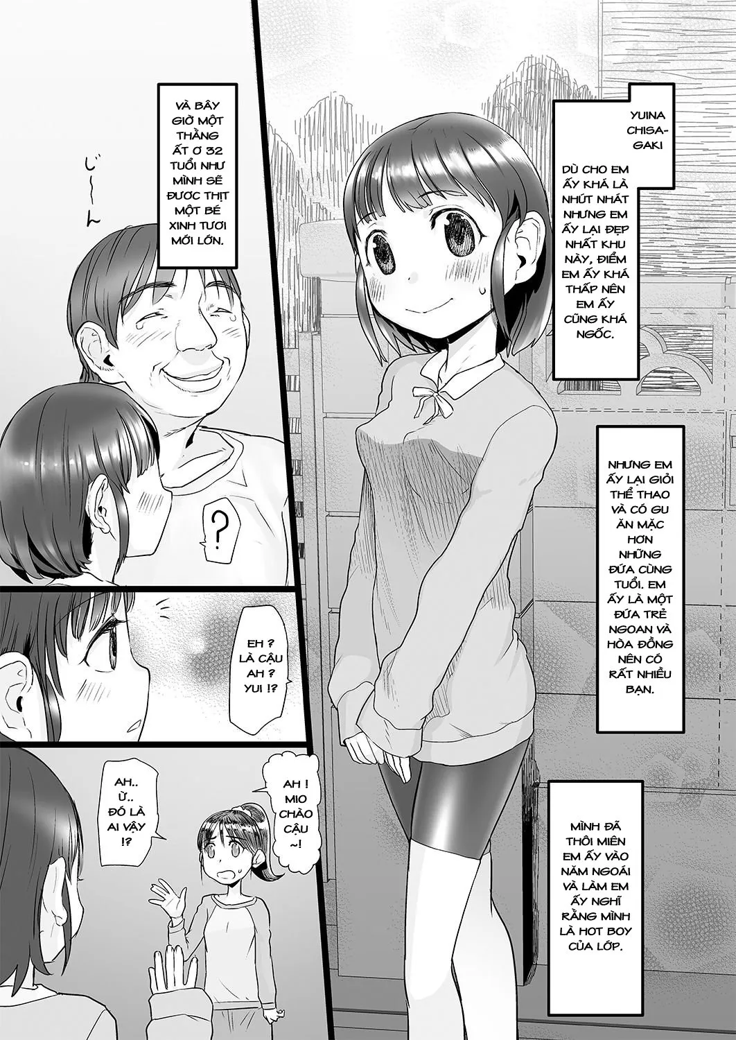 HentaiVN.net - Ảnh 5 - Oji-san wa Saiminjutsu no Chikara de Umarete Hajimete Kanojo ga Dekita - Chap 1