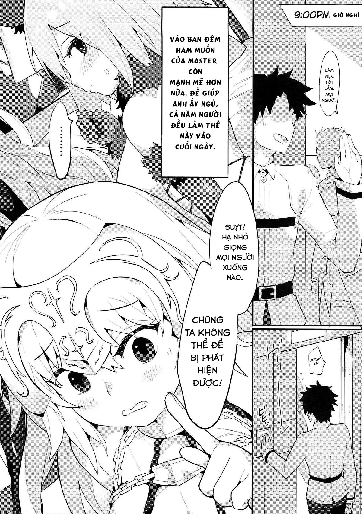 HentaiVN.net - Ảnh 15 - Chaldea Shiki Seiyoku Shori System ~Kouhai to Seijo-tachi no Baai~ [カルデア式セイヨク処理システム ～後輩と聖女たちの場合～] - Oneshot ( ͡° ͜ʖ ͡°)