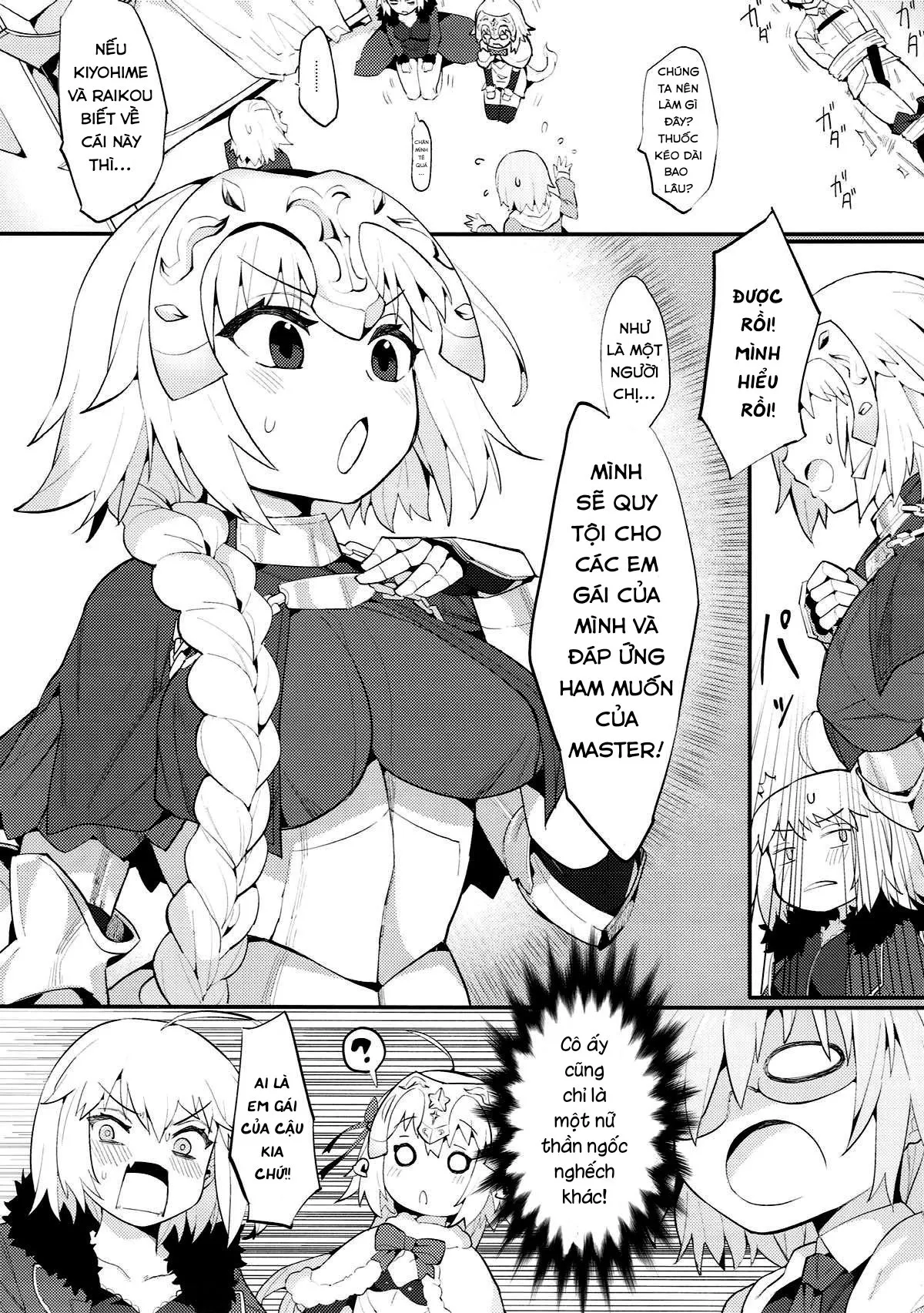 HentaiVN.net - Ảnh 3 - Chaldea Shiki Seiyoku Shori System ~Kouhai to Seijo-tachi no Baai~ [カルデア式セイヨク処理システム ～後輩と聖女たちの場合～] - Oneshot ( ͡° ͜ʖ ͡°)