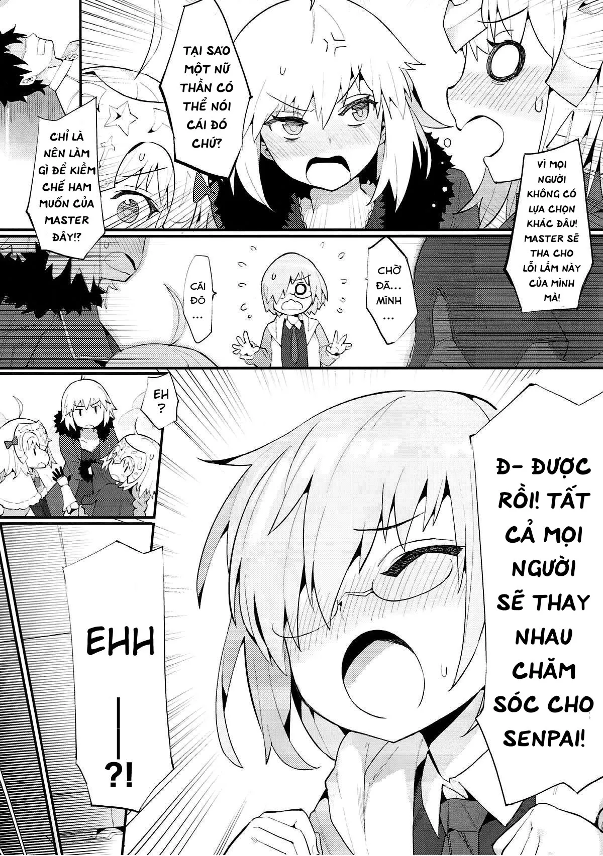 HentaiVN.net - Ảnh 4 - Chaldea Shiki Seiyoku Shori System ~Kouhai to Seijo-tachi no Baai~ [カルデア式セイヨク処理システム ～後輩と聖女たちの場合～] - Oneshot ( ͡° ͜ʖ ͡°)
