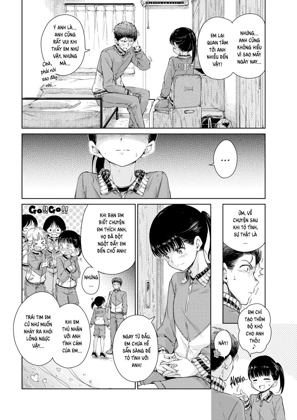 HentaiVN.net - Ảnh 6 - I Wanna Hug You! - Oneshot