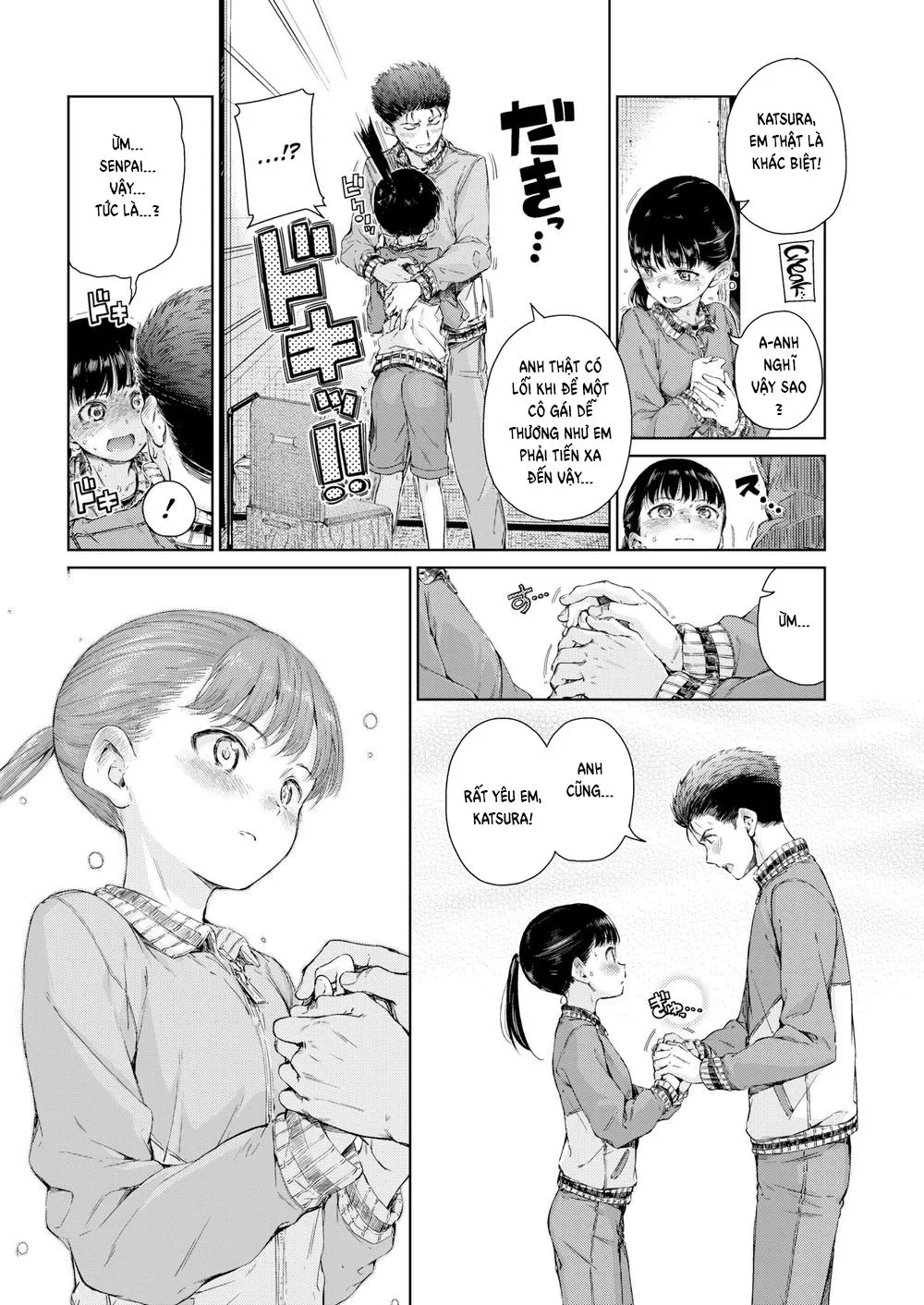 HentaiVN.net - Ảnh 8 - I Wanna Hug You! - Oneshot