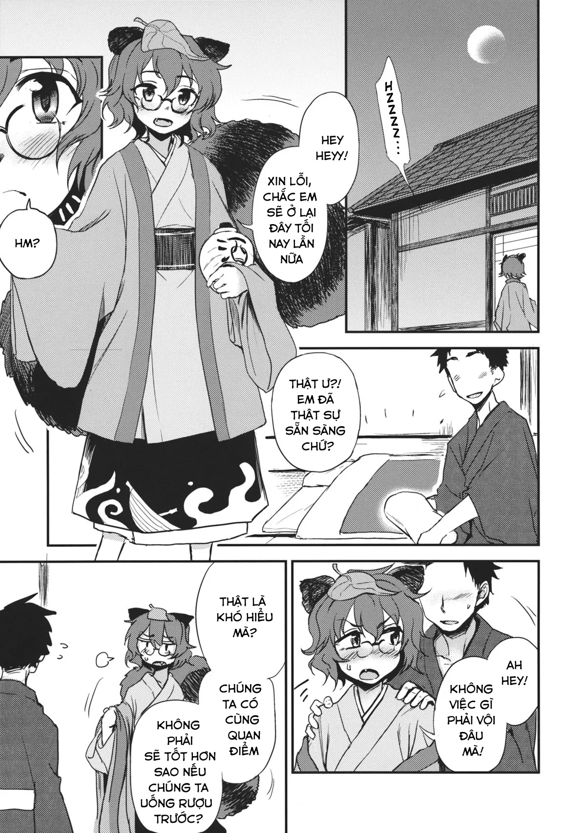 HentaiVN.net - Ảnh 3 - Món ăn đêm [Yoru no Otsumami] - Oneshot