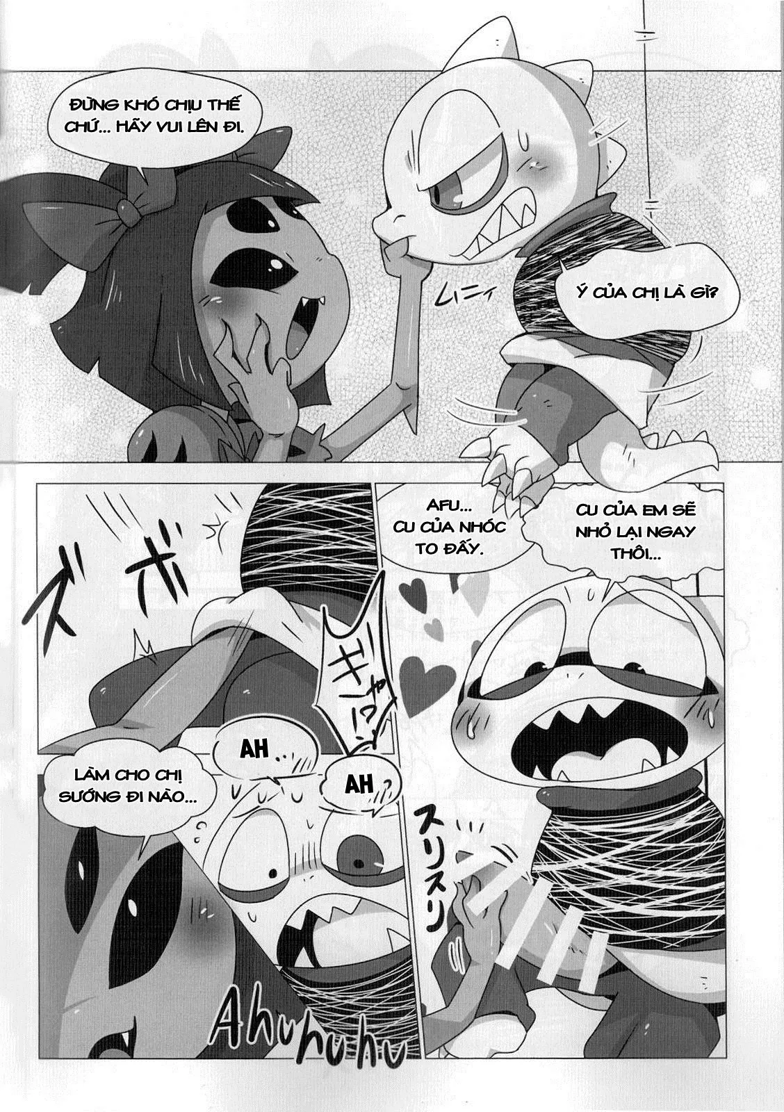 HentaiVN.net - Ảnh 3 - Guruguru Makimakid-kun (Undertale) - Oneshot