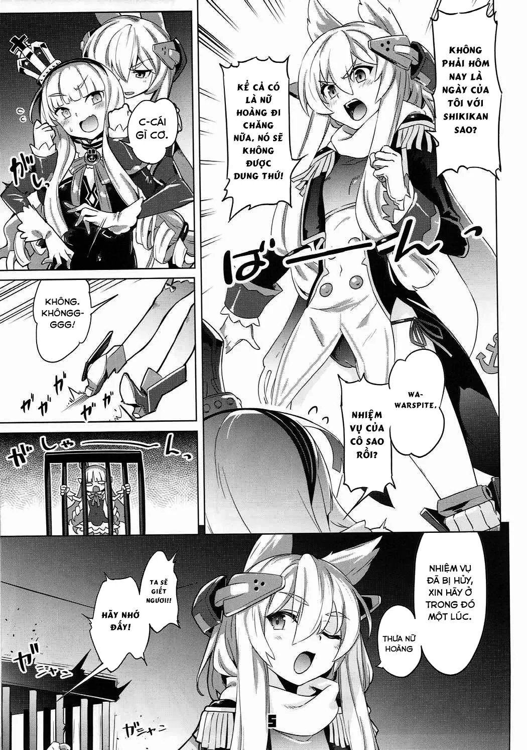 HentaiVN.net - Ảnh 4 - Template of a blond cutting board (Azur Lane) [Kinpatsu Manaita no Template] - Oneshot
