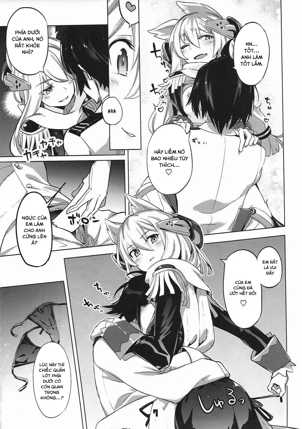 HentaiVN.net - Ảnh 6 - Template of a blond cutting board (Azur Lane) [Kinpatsu Manaita no Template] - Oneshot