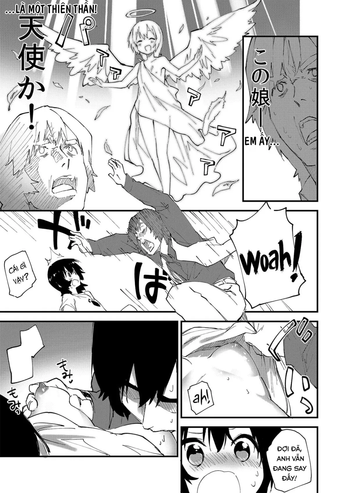 HentaiVN.net - Ảnh 5 - Ganbaru Onna no Ko [Hardworking Girl : [ドットエイト (さわやか鮫肌)]] - Oneshot