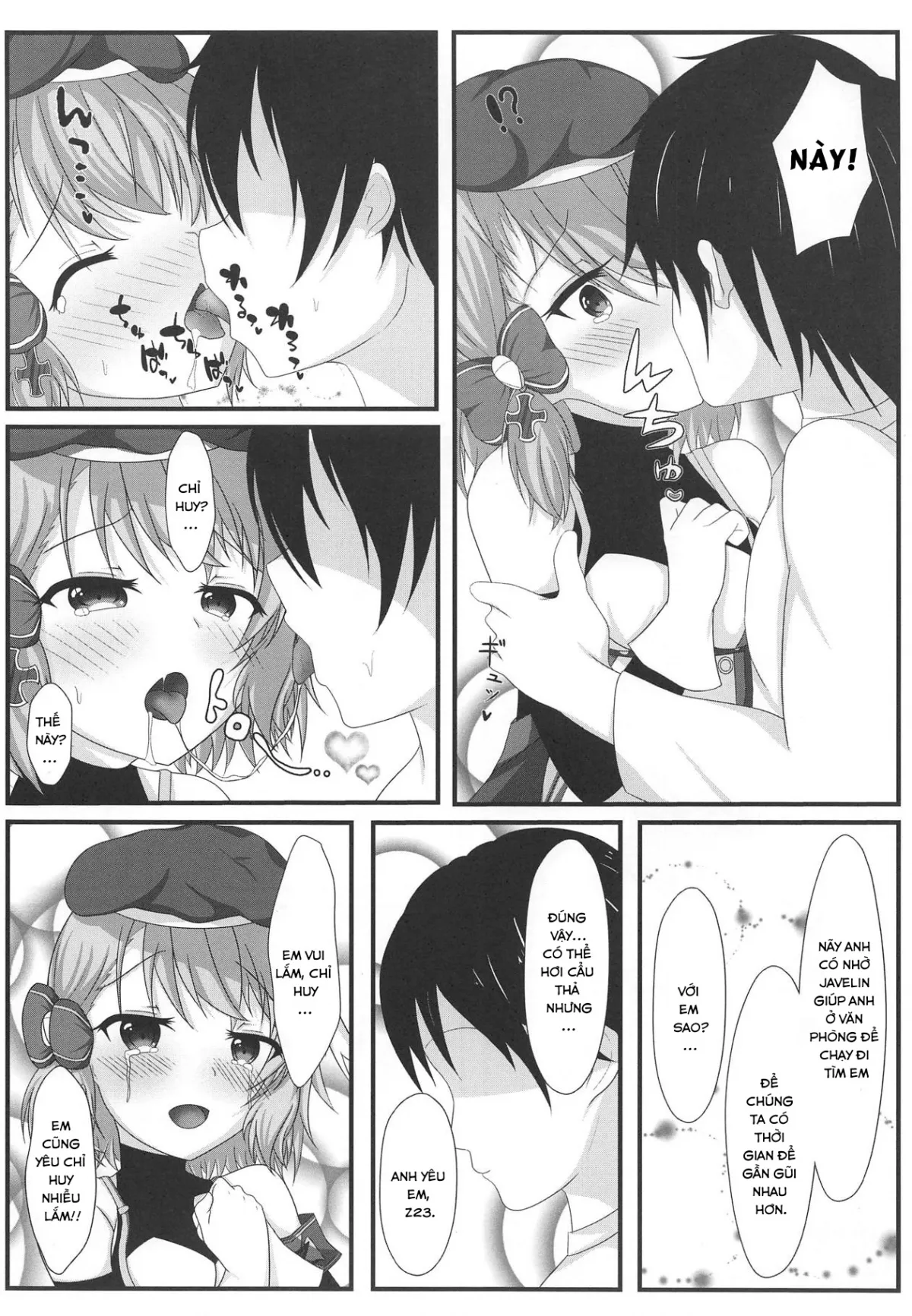 HentaiVN.net - Ảnh 10 - Thật là bó tay với chỉ huy (Azur lane) [揮官は本当に仕方がないですね] - Oneshot