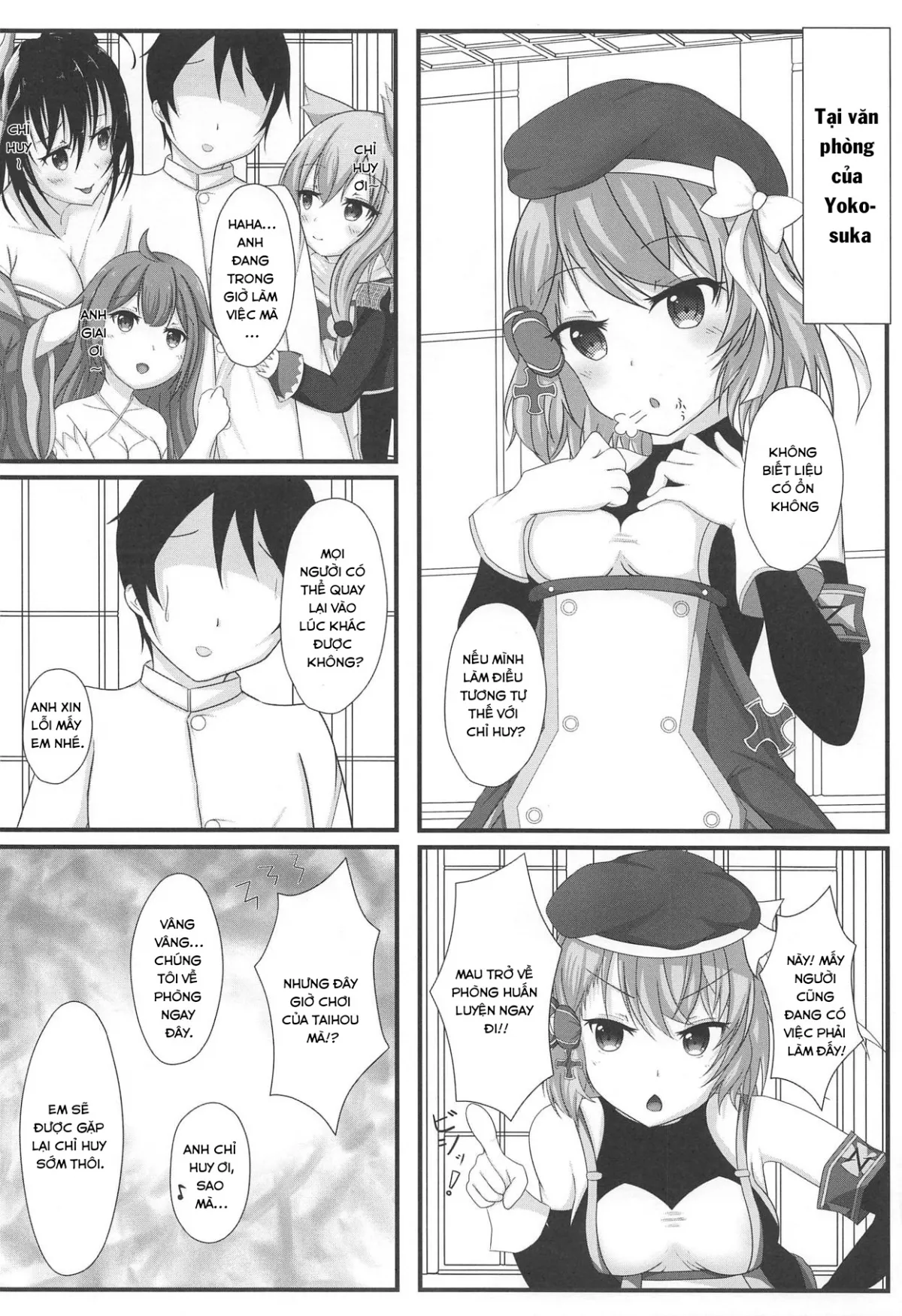 HentaiVN.net - Ảnh 4 - Thật là bó tay với chỉ huy (Azur lane) [揮官は本当に仕方がないですね] - Oneshot