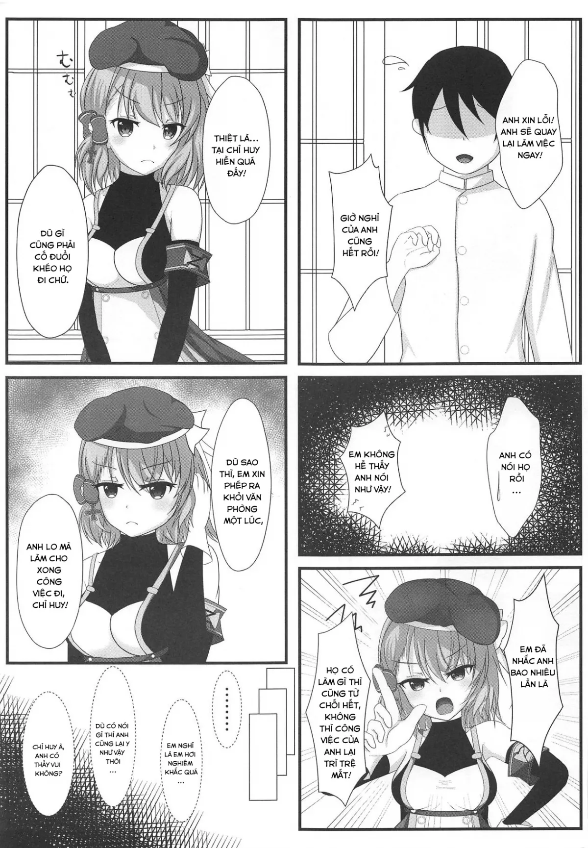 HentaiVN.net - Ảnh 5 - Thật là bó tay với chỉ huy (Azur lane) [揮官は本当に仕方がないですね] - Oneshot