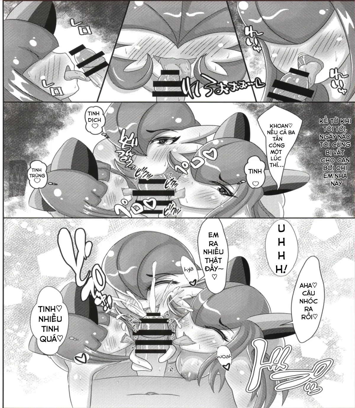 HentaiVN.net - Ảnh 18 - Tiến lên nào chị em siêu năng lực [Let's Come Super Psychic Sisters (Pokemon)] - Oneshot