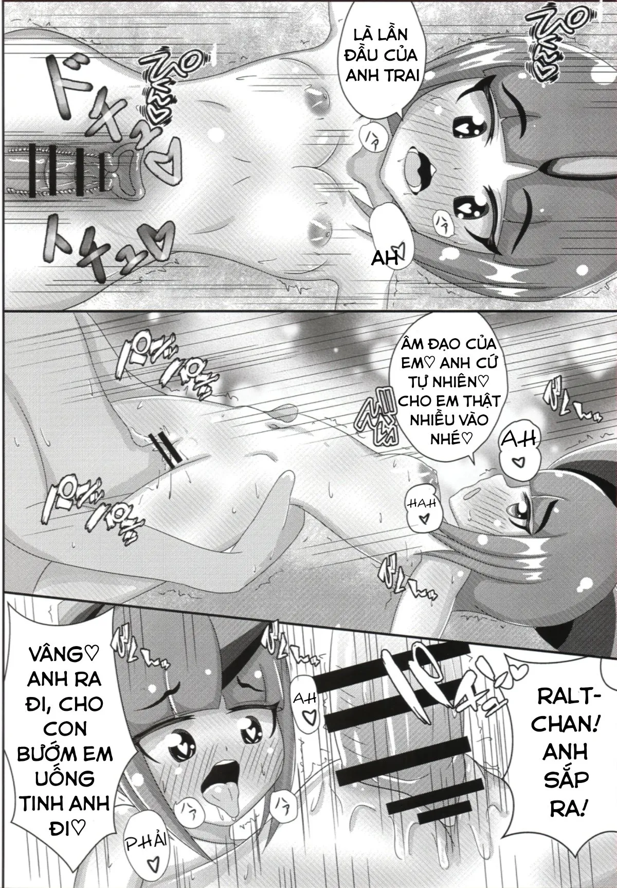 HentaiVN.net - Ảnh 8 - Tiến lên nào chị em siêu năng lực [Let's Come Super Psychic Sisters (Pokemon)] - Oneshot