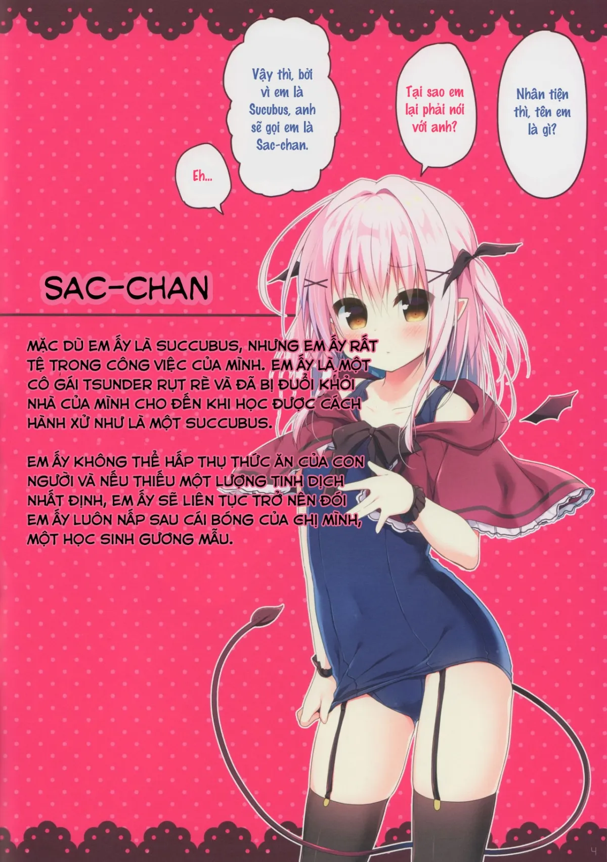 HentaiVN.net - Ảnh 4 - Succubus-chan Ikusei Nisshi [Sex Education Dairy Succubus-chan] - Oneshot